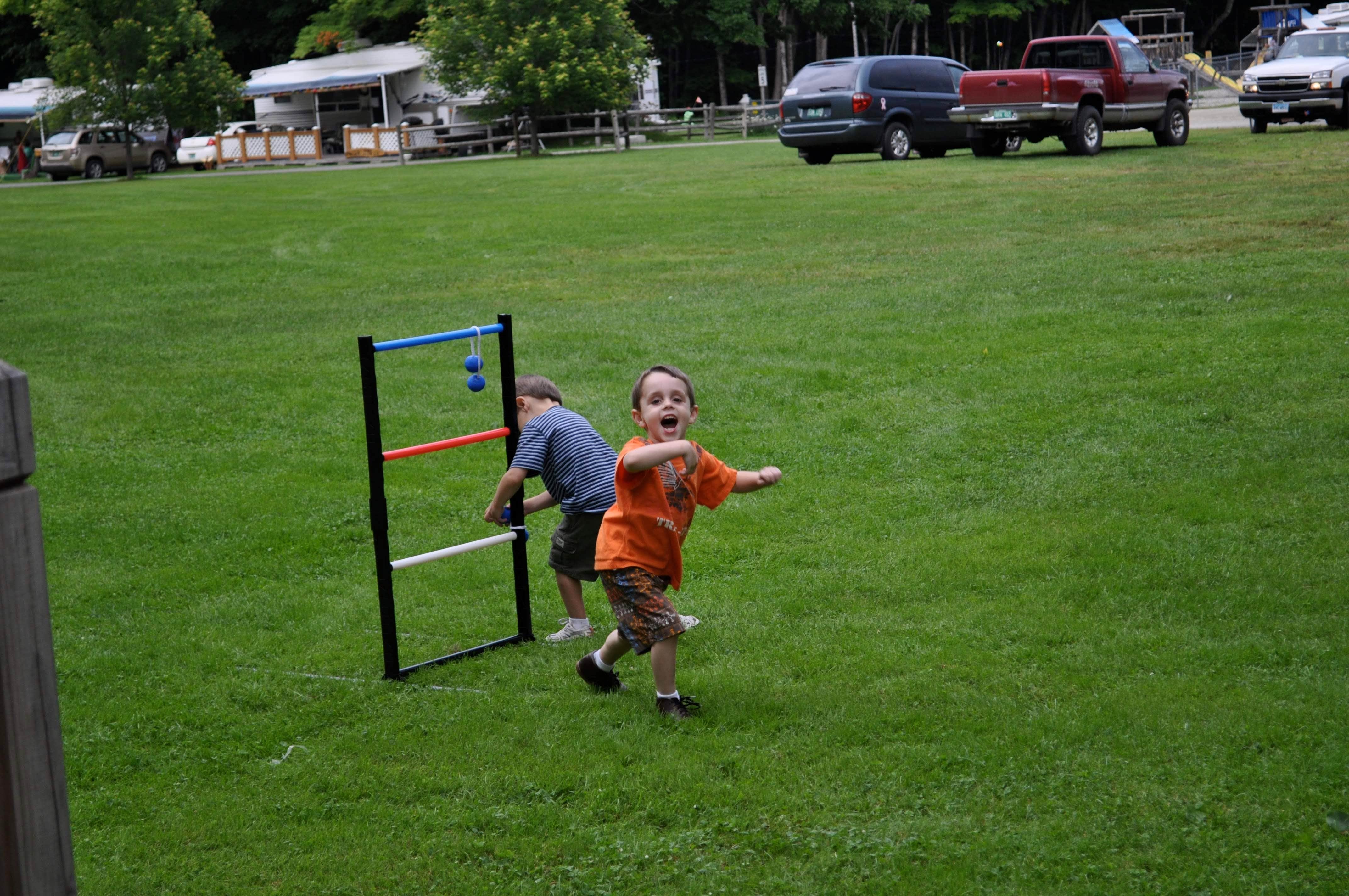 Camper-submitted photo at Horseshoe Acres Campground near Weston, VT