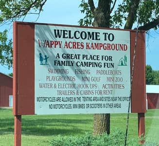 Camper-submitted photo from Happy Acres Kampground