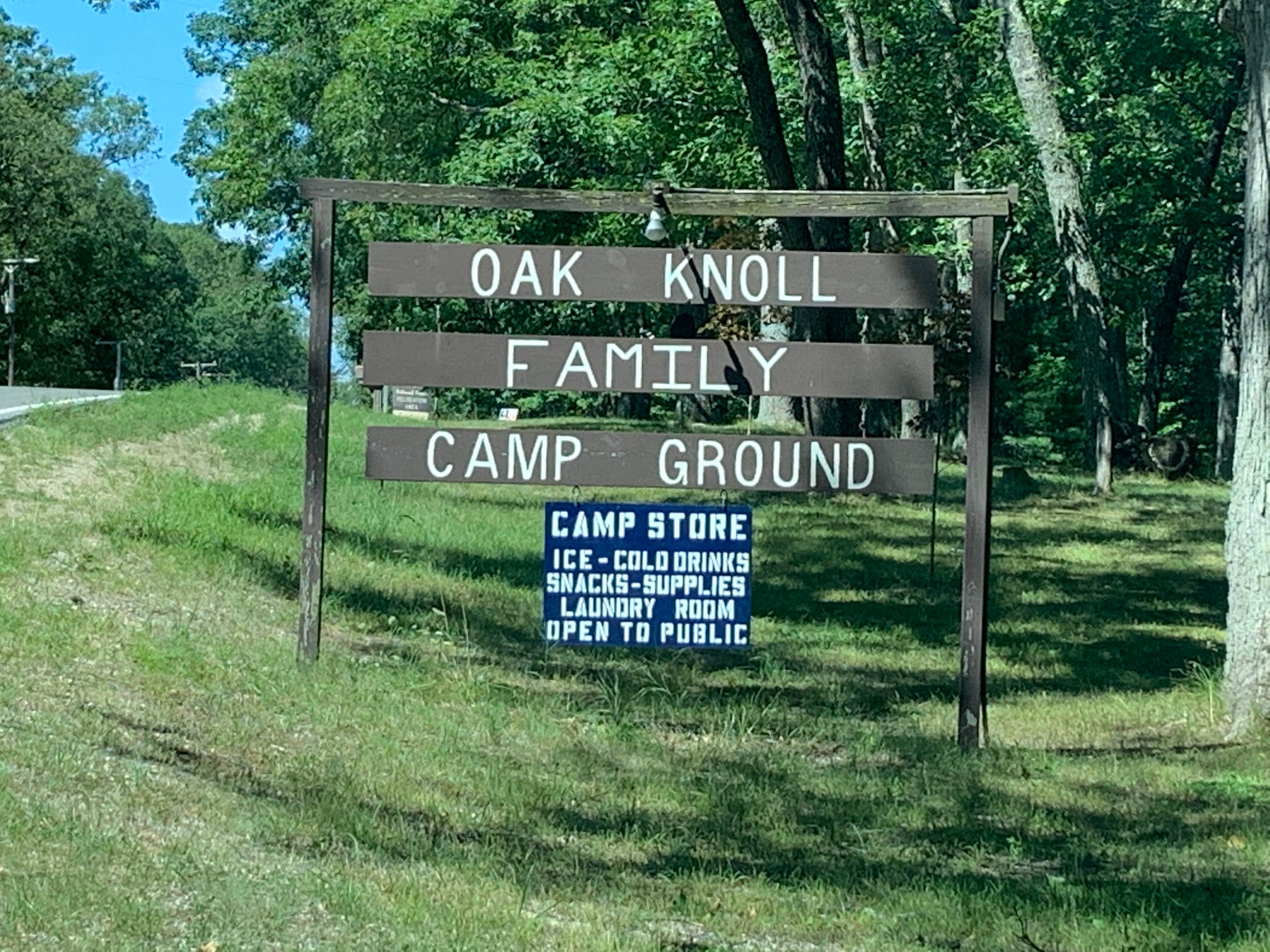 Camper-submitted photo at Oak Knoll Family Campground near Twin Lake, MI