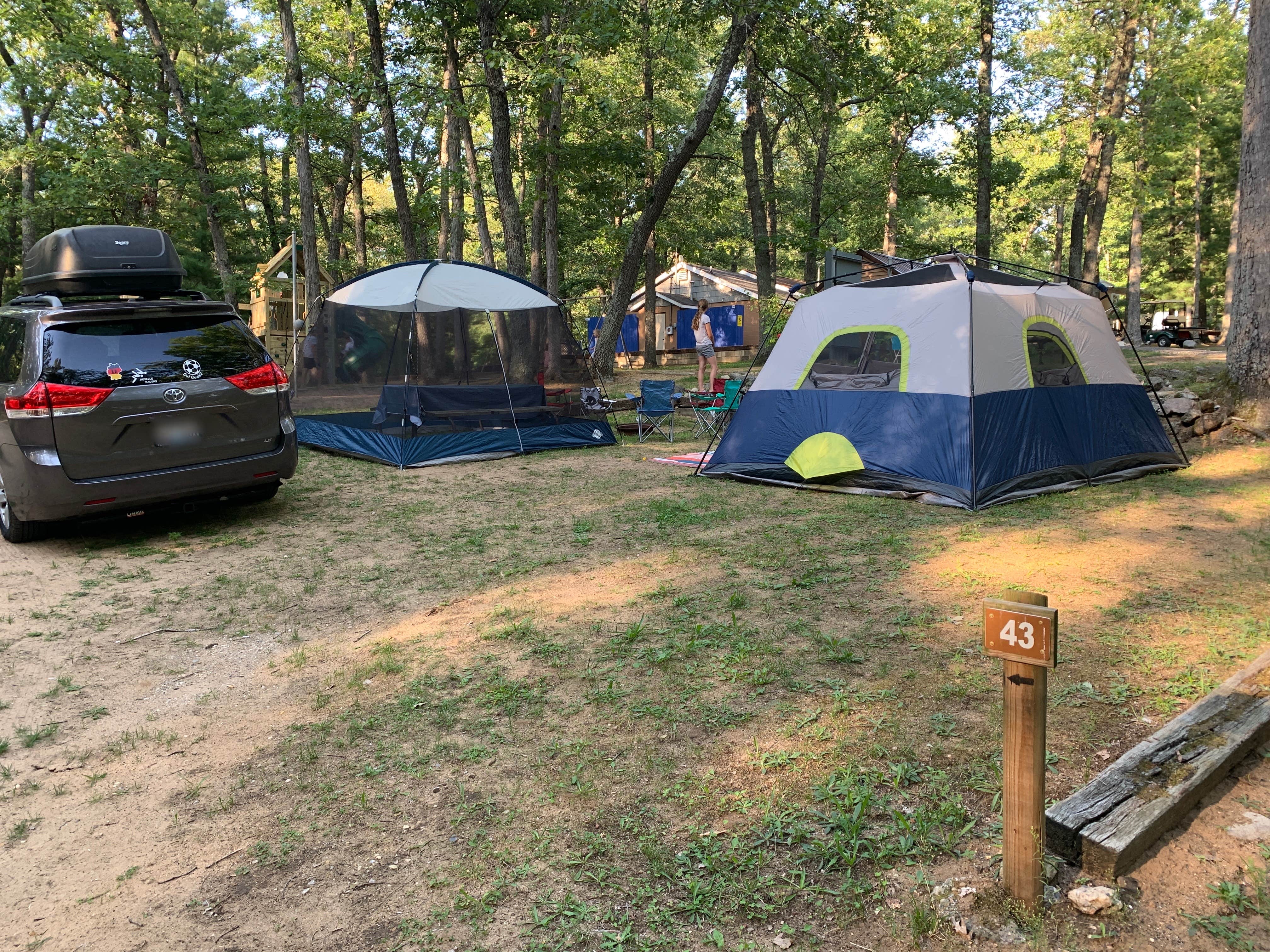 Camper-submitted photo at Oak Knoll Family Campground near Twin Lake, MI