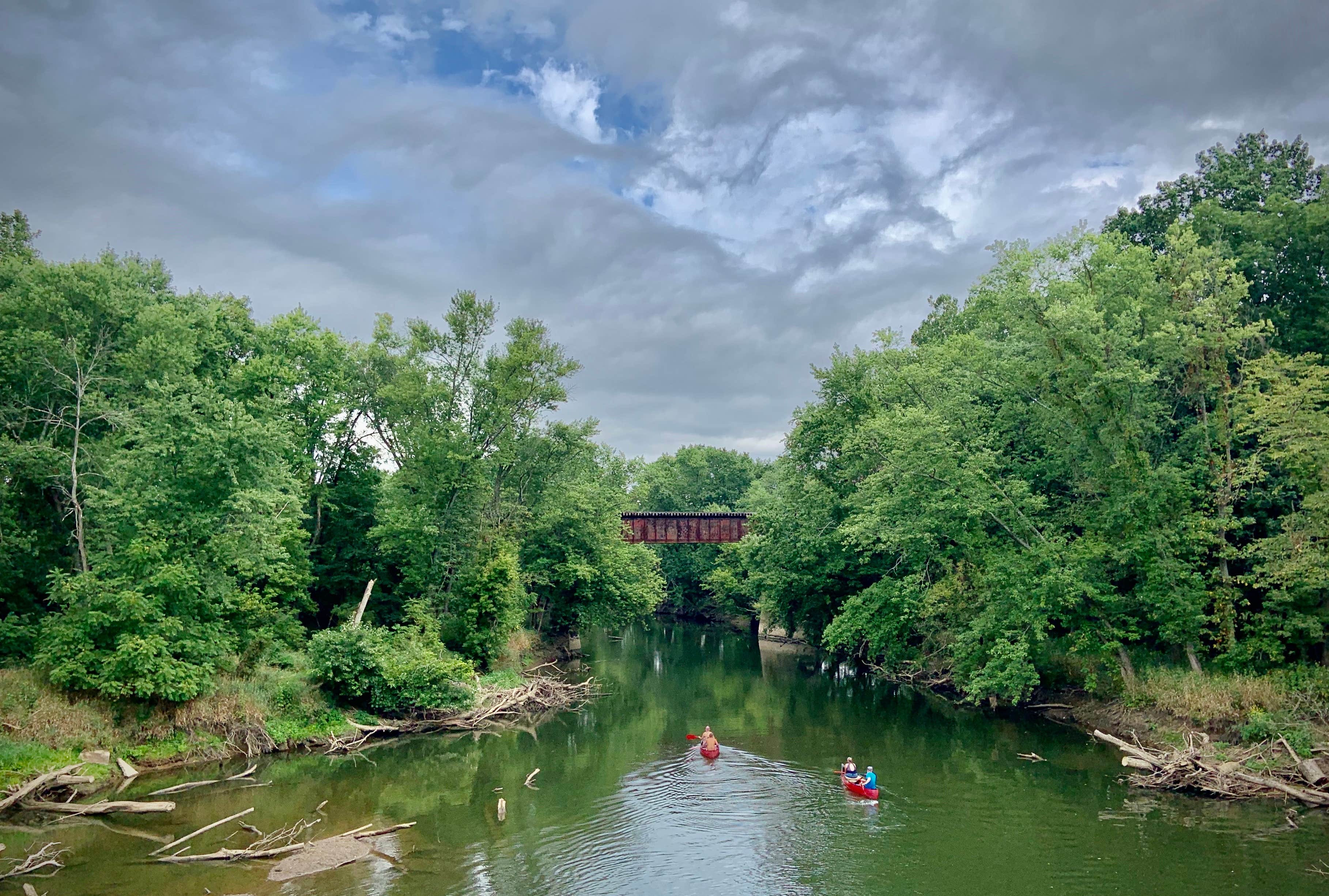 Camper-submitted photo at Towpath Trail Peace Park near Navarre, OH