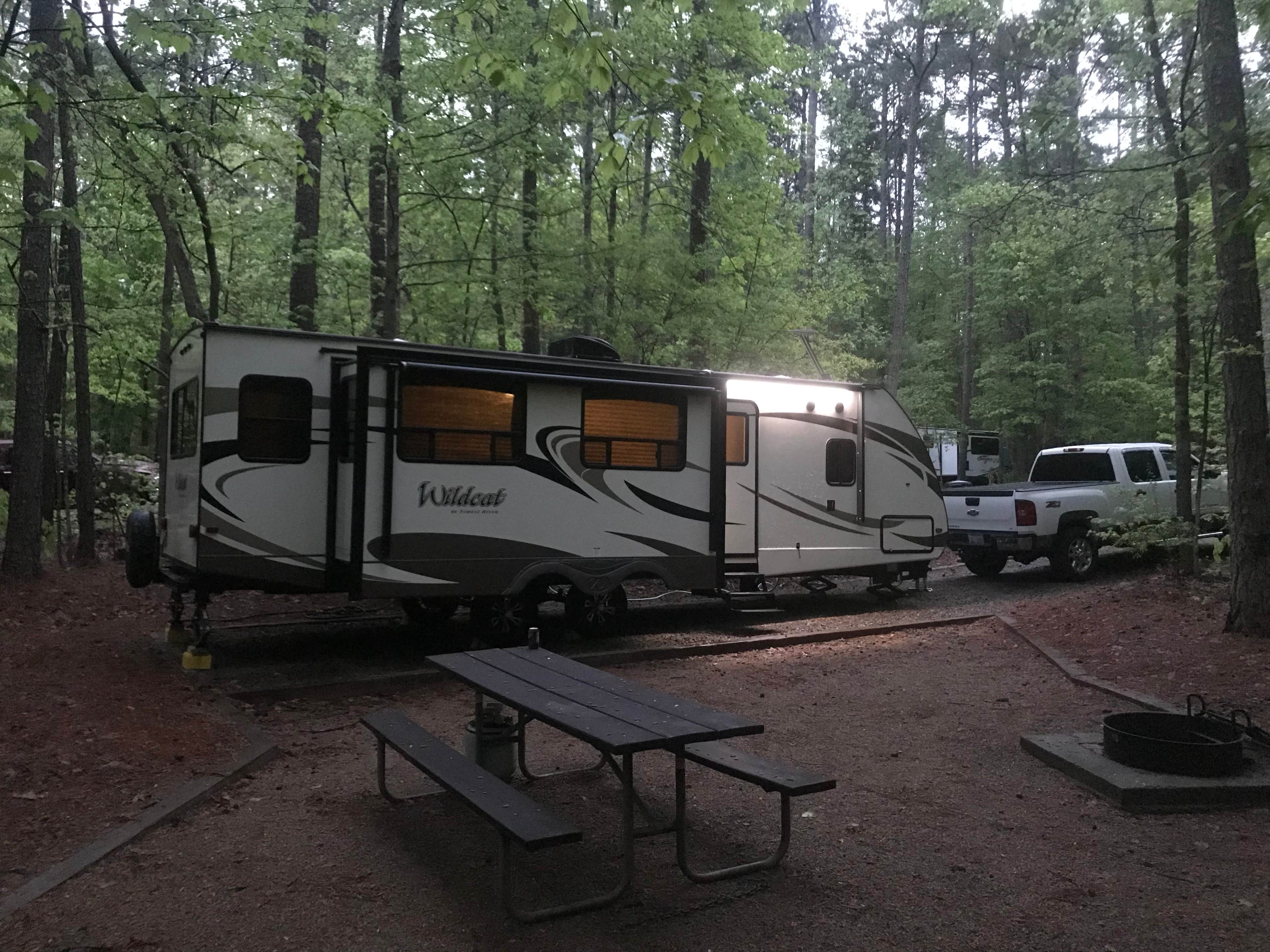 Timothy W.'s photo of rv camping at Holly Point — Falls Lake State Recreation Area near Morrisville, NC