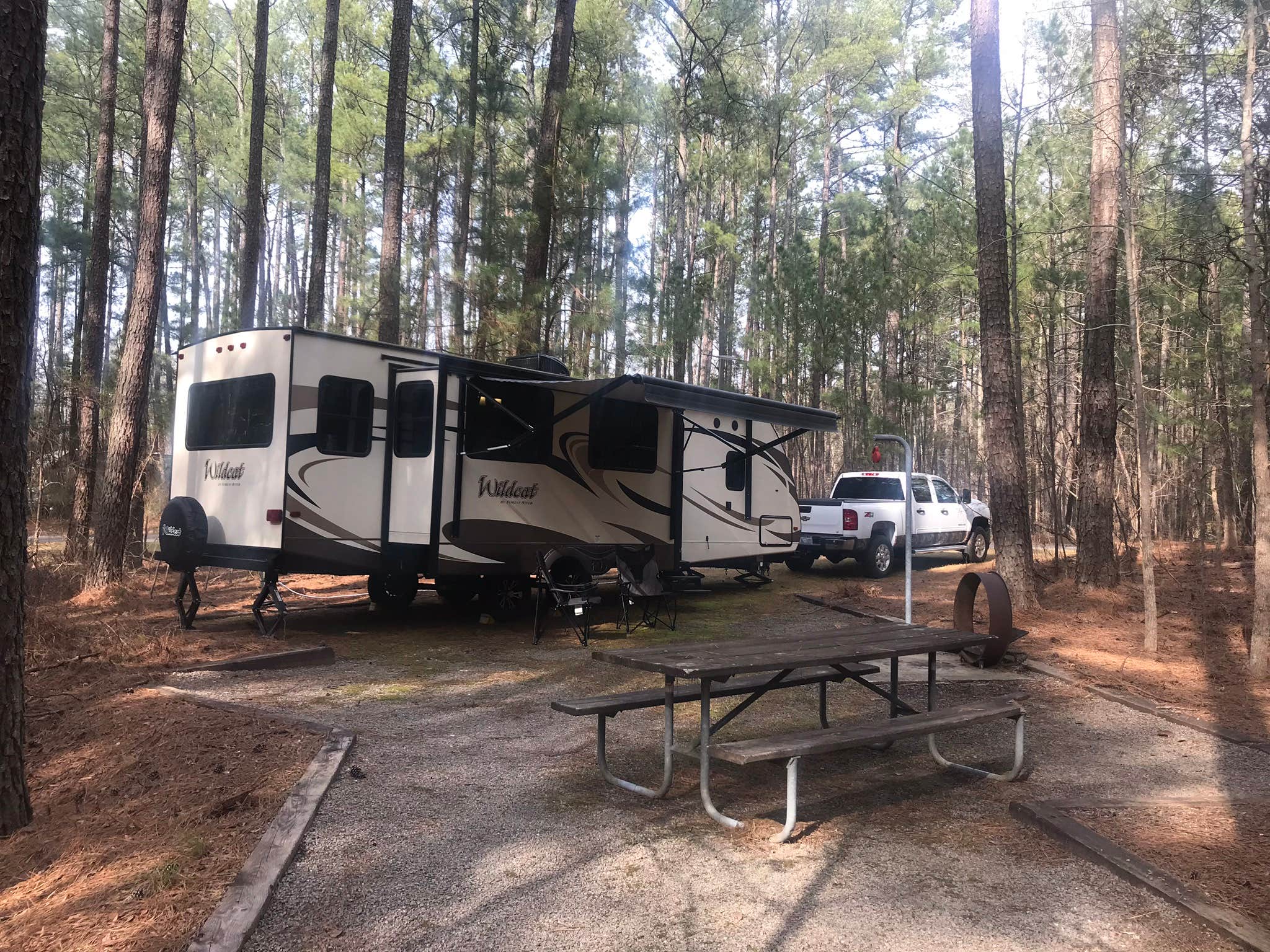 Timothy W.'s photo of rv camping at Poplar Point Campground — Jordan Lake State Recreation Area near Hillsborough, NC