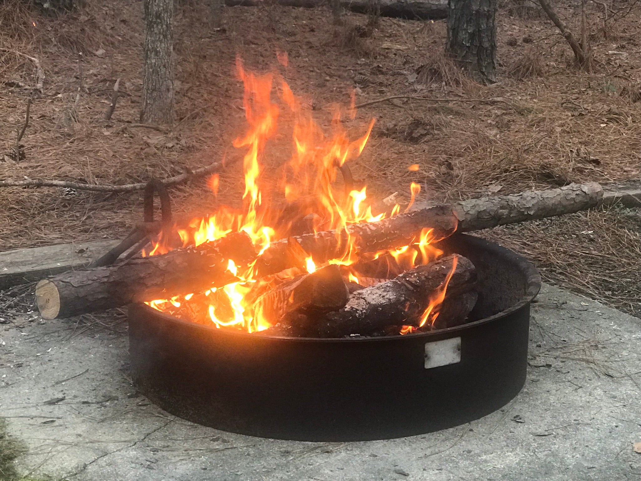 Nothing is better than a campfire while your camping