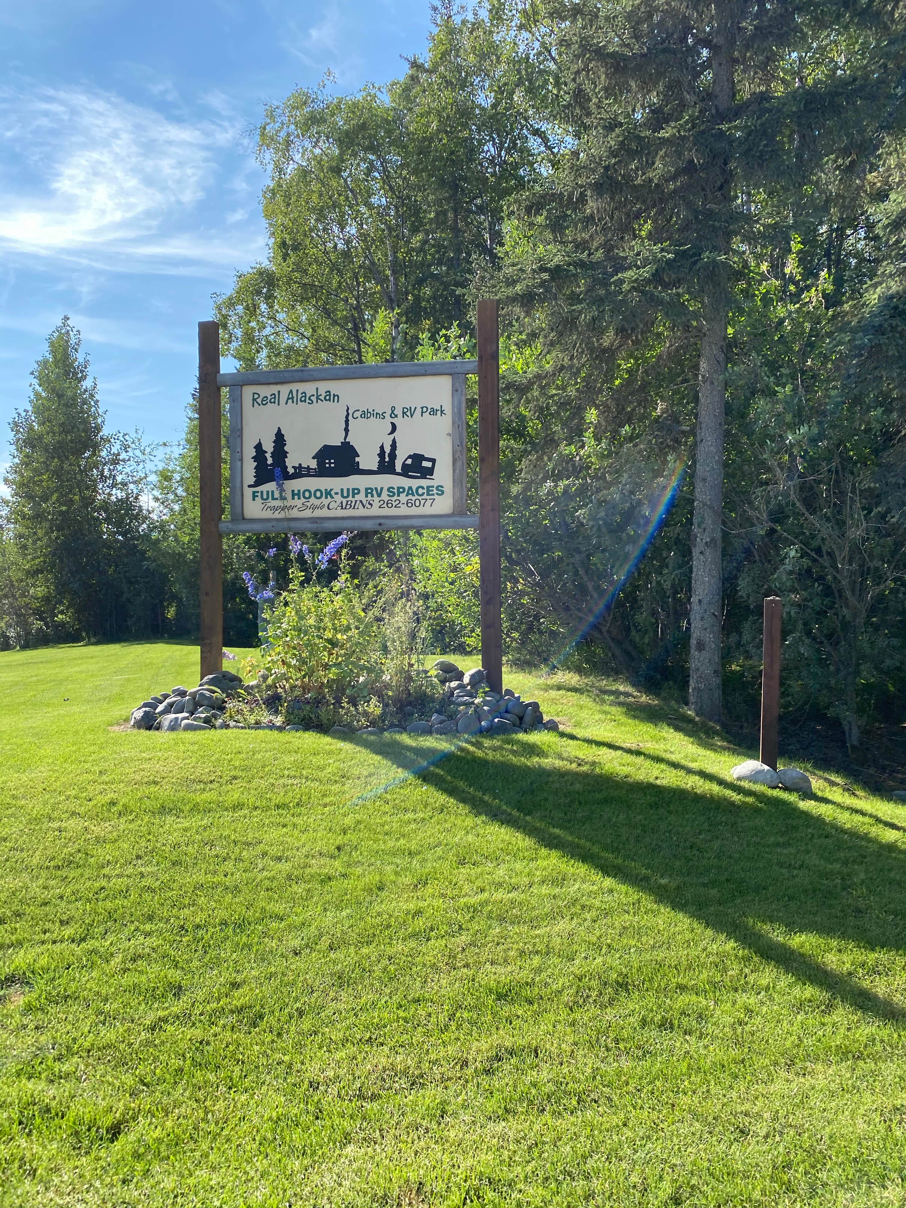 Camper-submitted photo at Real Alaskan Cabins and RV Park near Moose Pass, AK