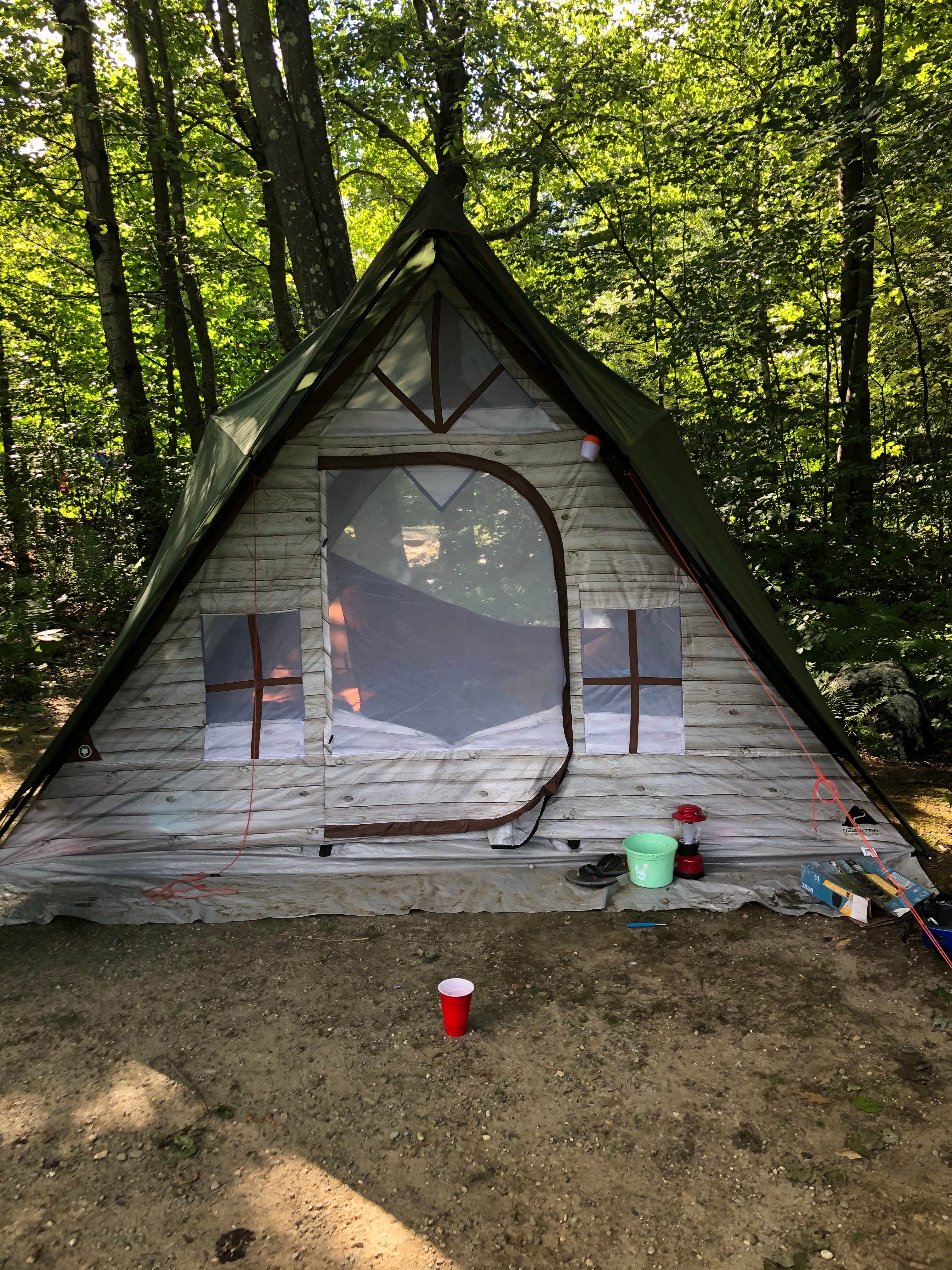 Camper-submitted photo at Prospect Mountain Campground and RV Park near Whately, MA