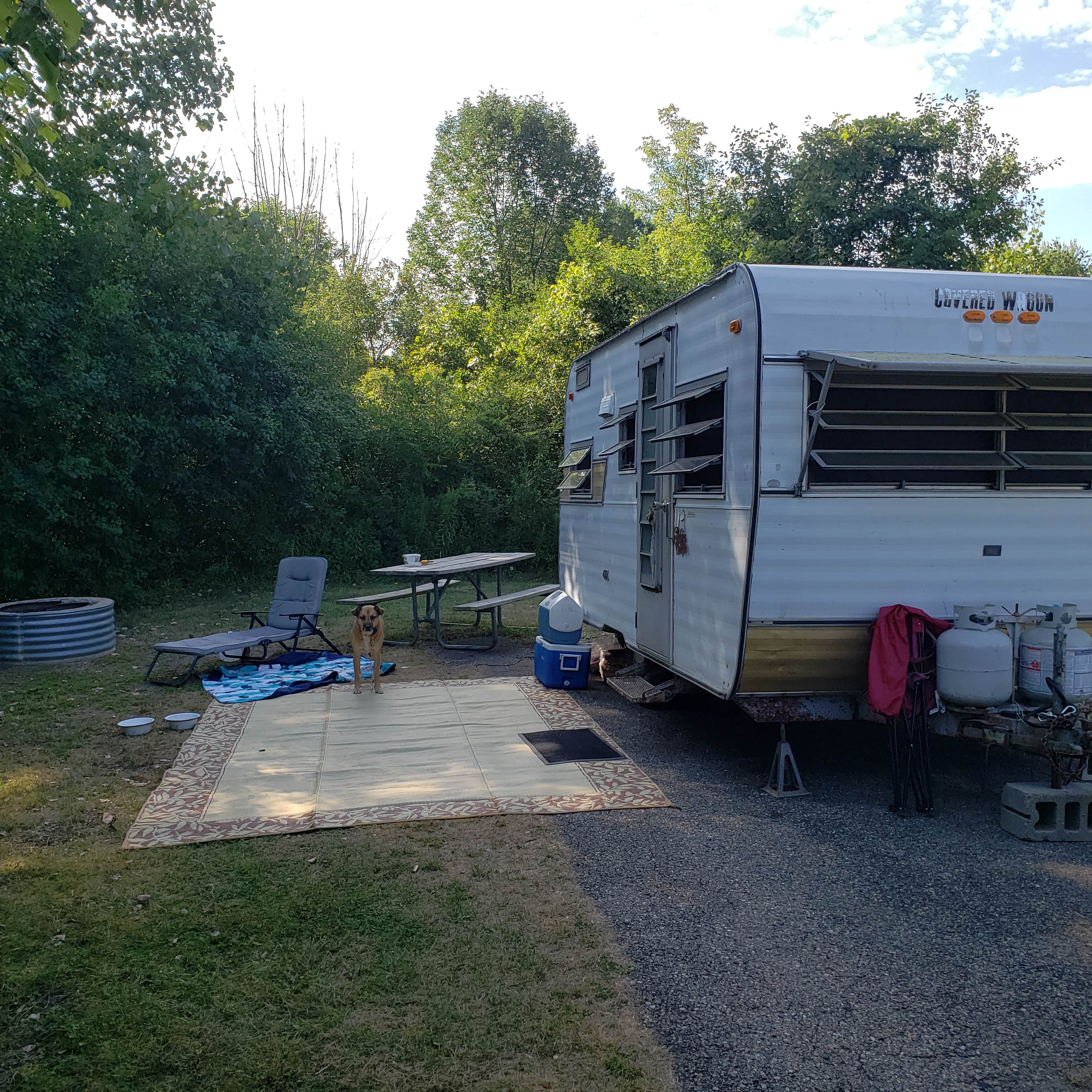 Kelly G.'s photo of rv camping at Pontiac Lake Recreation Area near Lapeer, MI