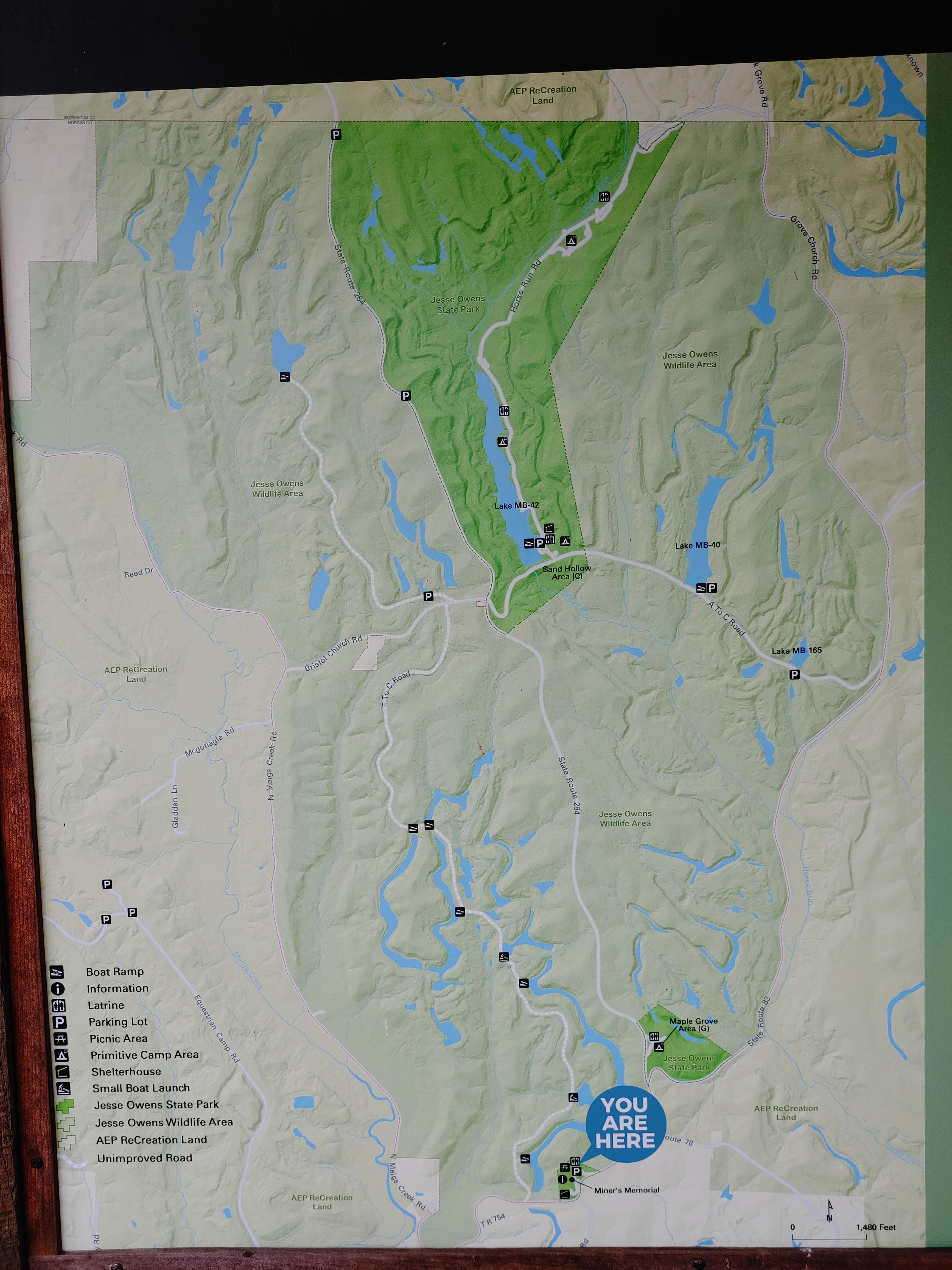 Aep Recreation Land Pond Map Aep Miner's Memorial Park (Reclamation Lands) At 4470 Oh-78,  Mcconnelsville, Oh 43756 Camping | The Dyrt