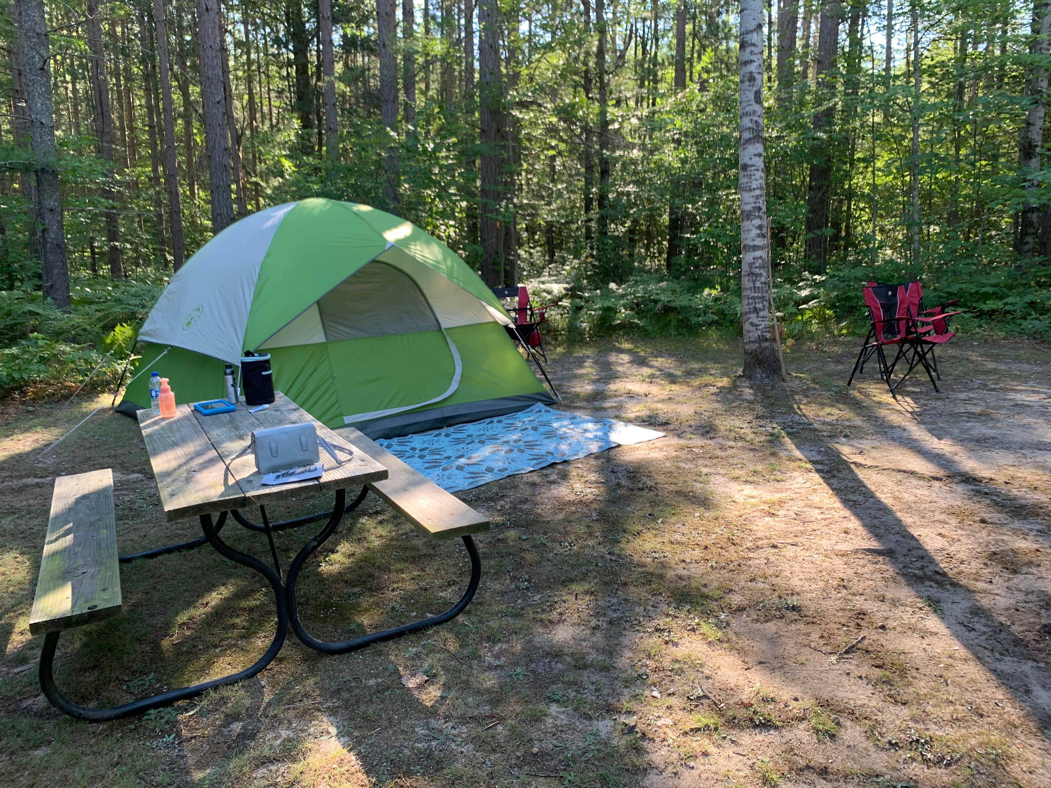 Justyna E.'s photo at Trails Campground near Grayling, MI