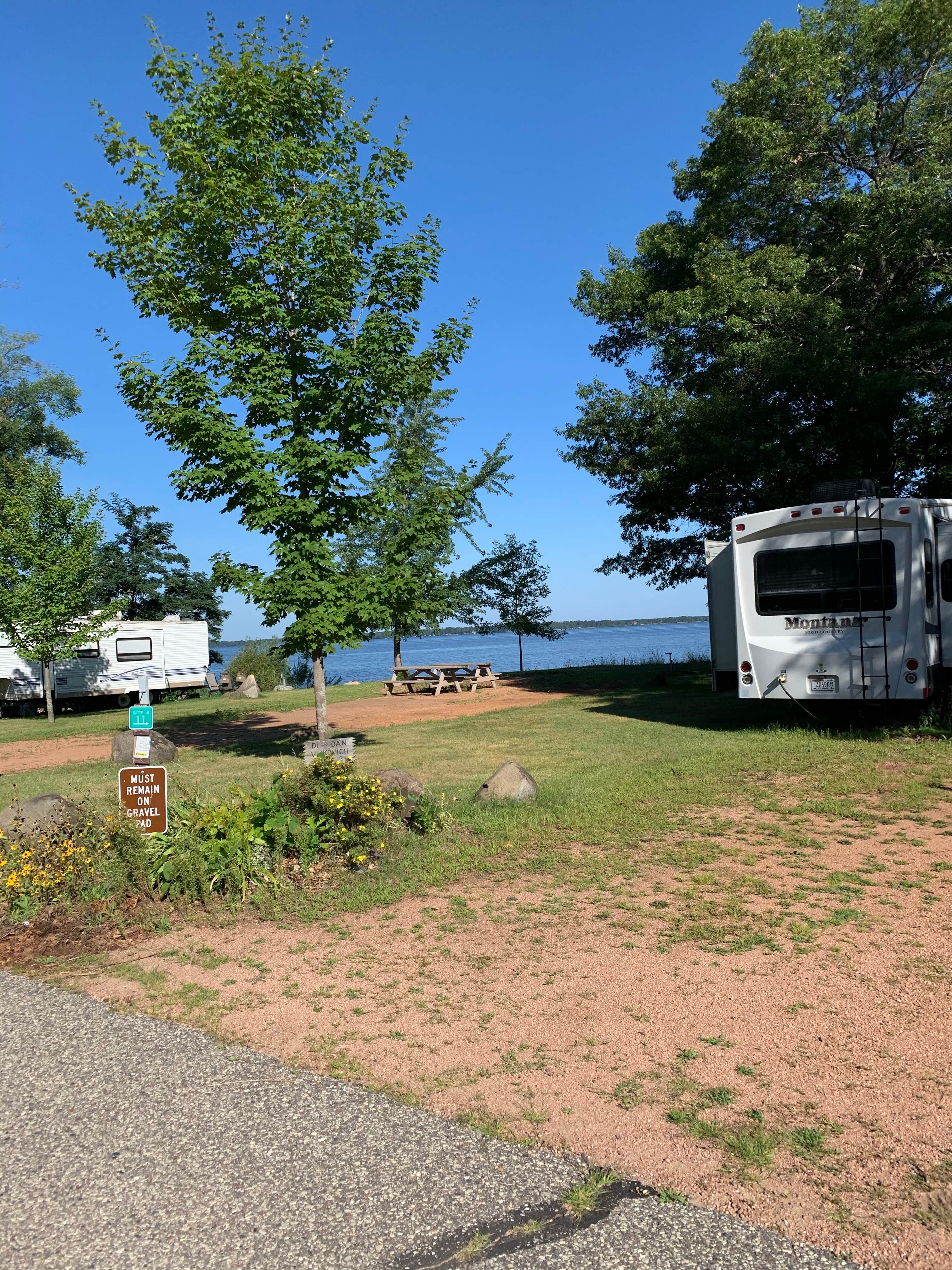 Laura B.'s photo of rv camping at Petenwell Park near Wisconsin Rapids, WI