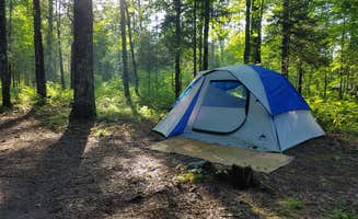 Samantha W.'s photo at Sturgeon River Campground near Keweenaw Bay, MI