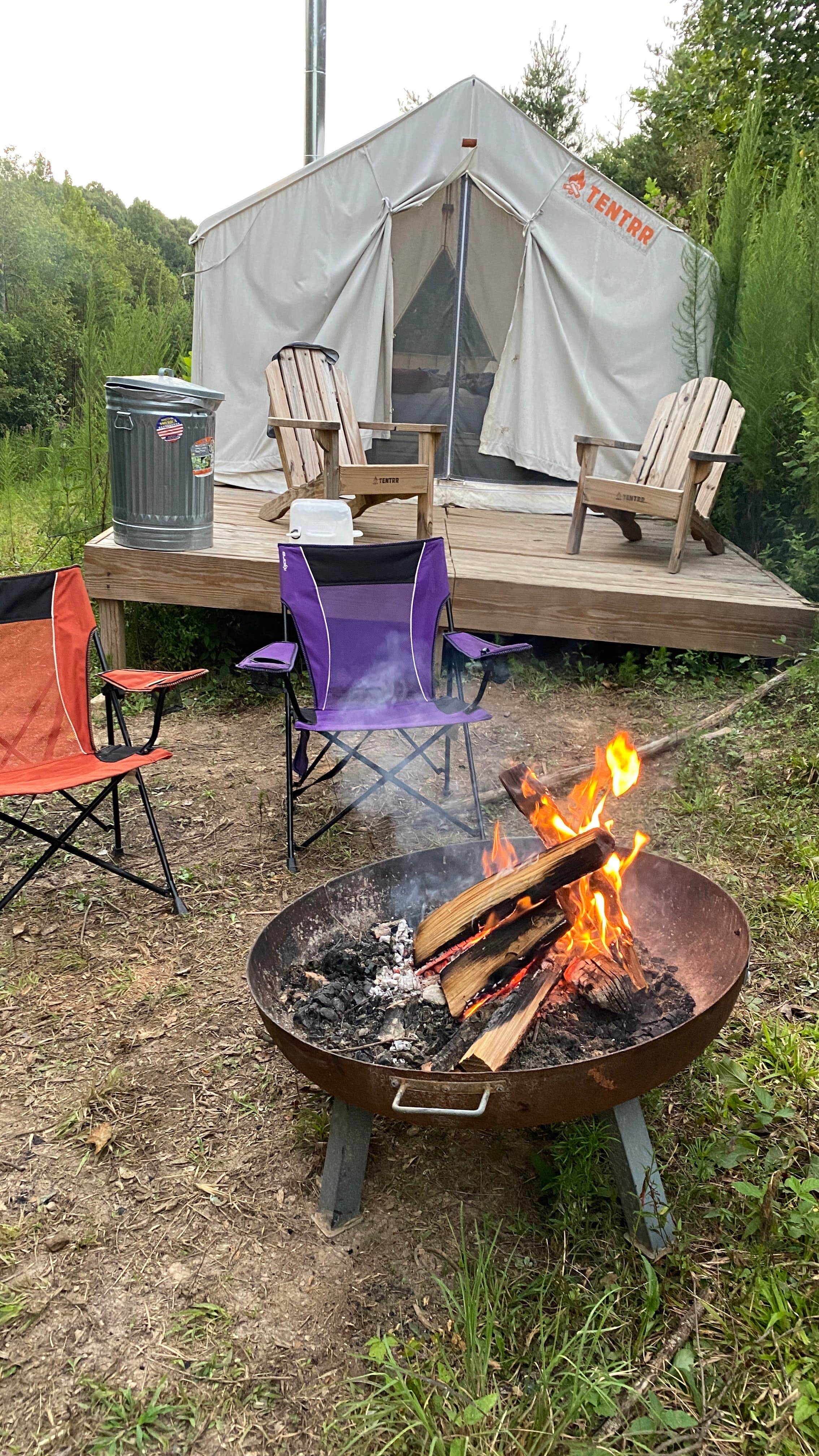 Katy S.'s photo at Happy Tales Campsite near Rutherfordton, NC