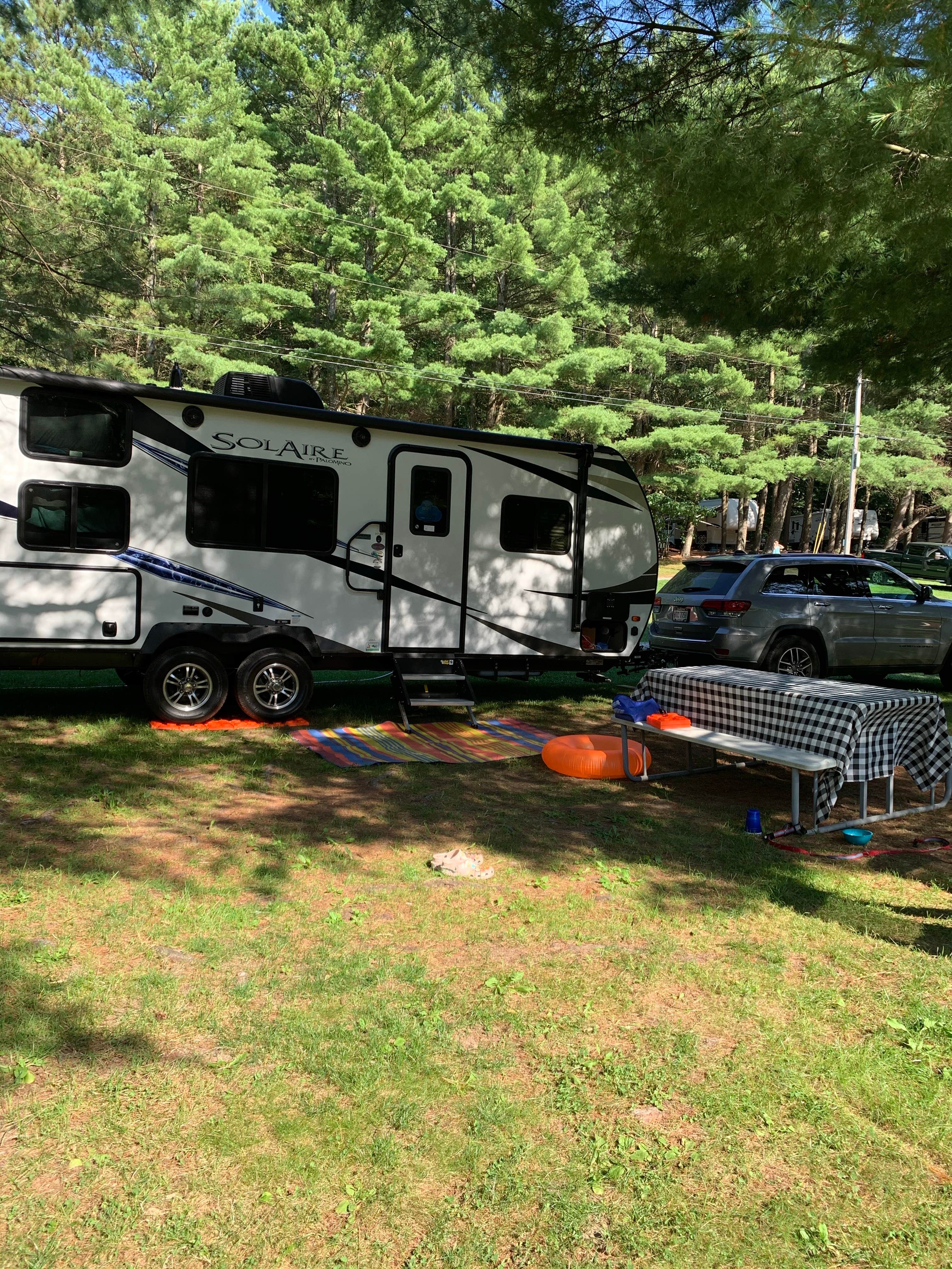 Erin O.'s photo at Pine Hollow Campground near North Bennington, VT