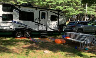 Erin O.'s photo at Pine Hollow Campground near North Bennington, VT