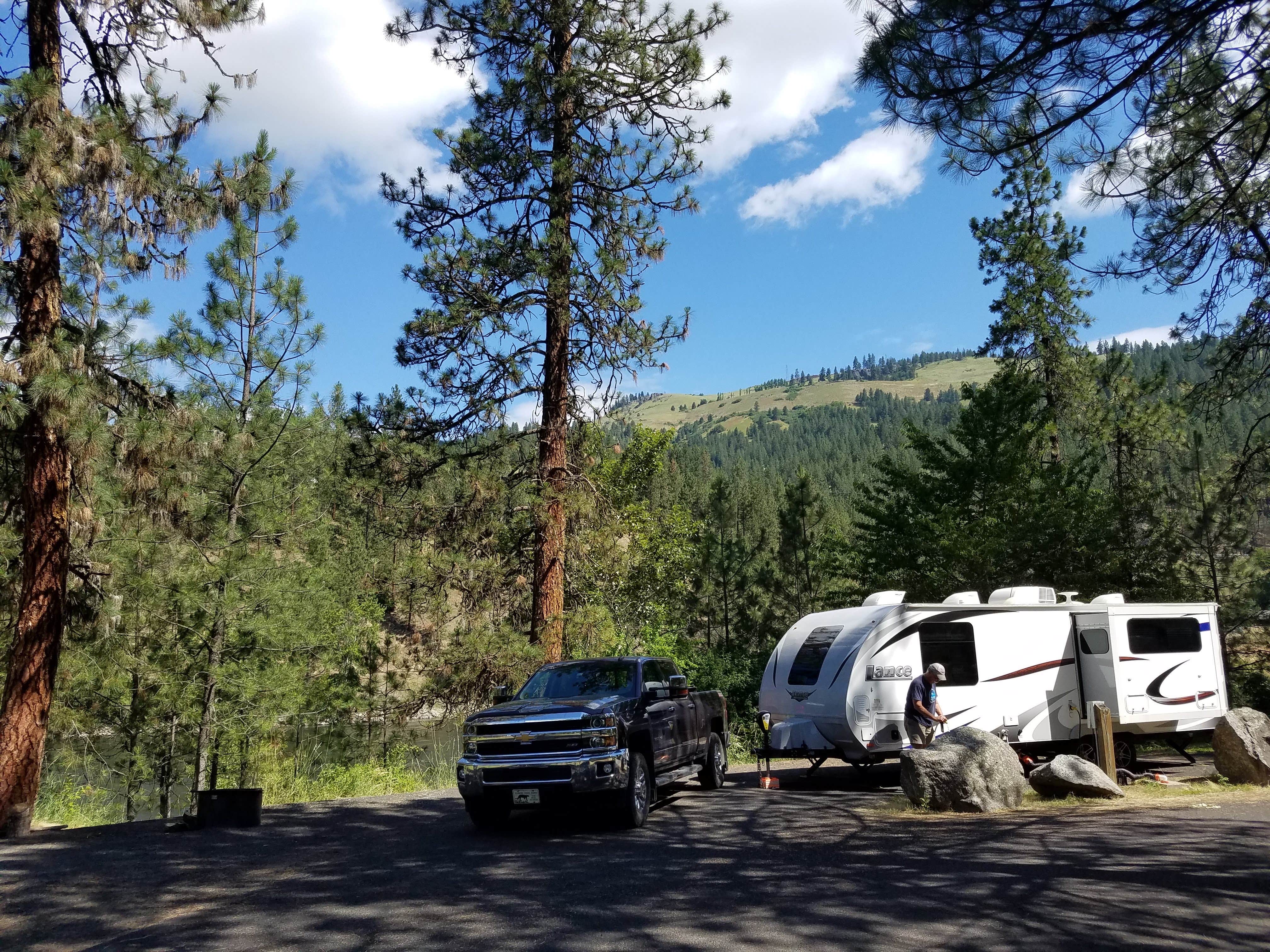 Annell N.'s photo of rv camping at Pink House Recreation Site near Grangeville, ID
