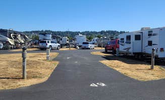 Brian P.'s photo of rv camping at Port of Newport RV Park & Marina near Seal Rock, OR
