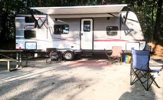 Tiffany B.'s photo of rv camping at Duckett Mill near Oakwood, GA