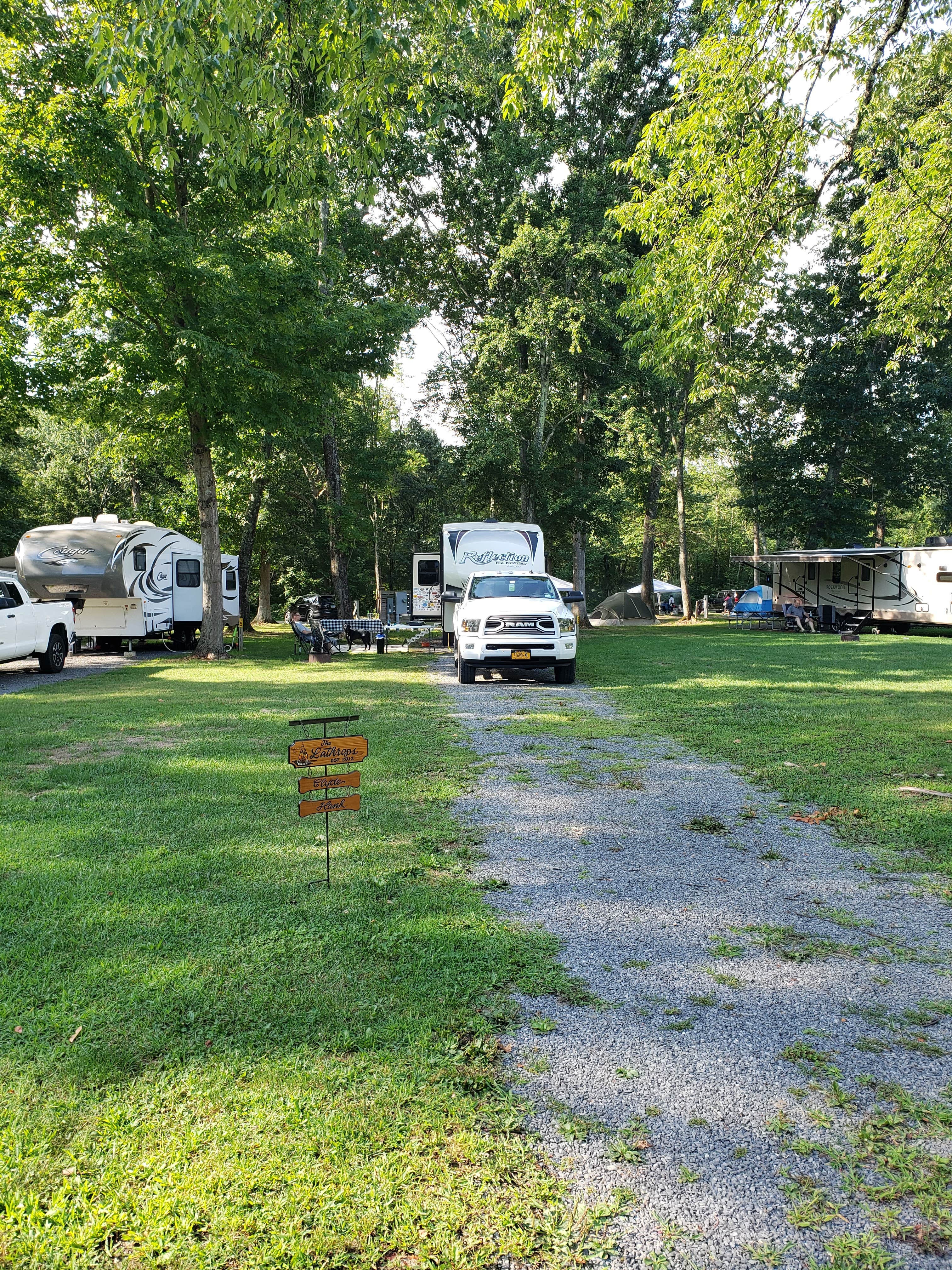 April L.'s photo of rv camping at Copake Camping Resort near Hunter, NY