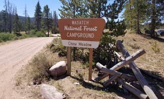 Camping near Country Cabins Inn: China Meadows, Lonetree, Utah