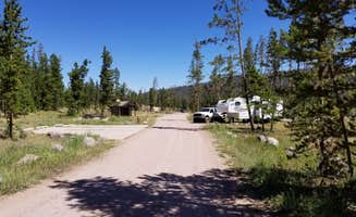 Joshua Y.'s photo of rv camping at Bridger Lake Campground near Robertson, WY