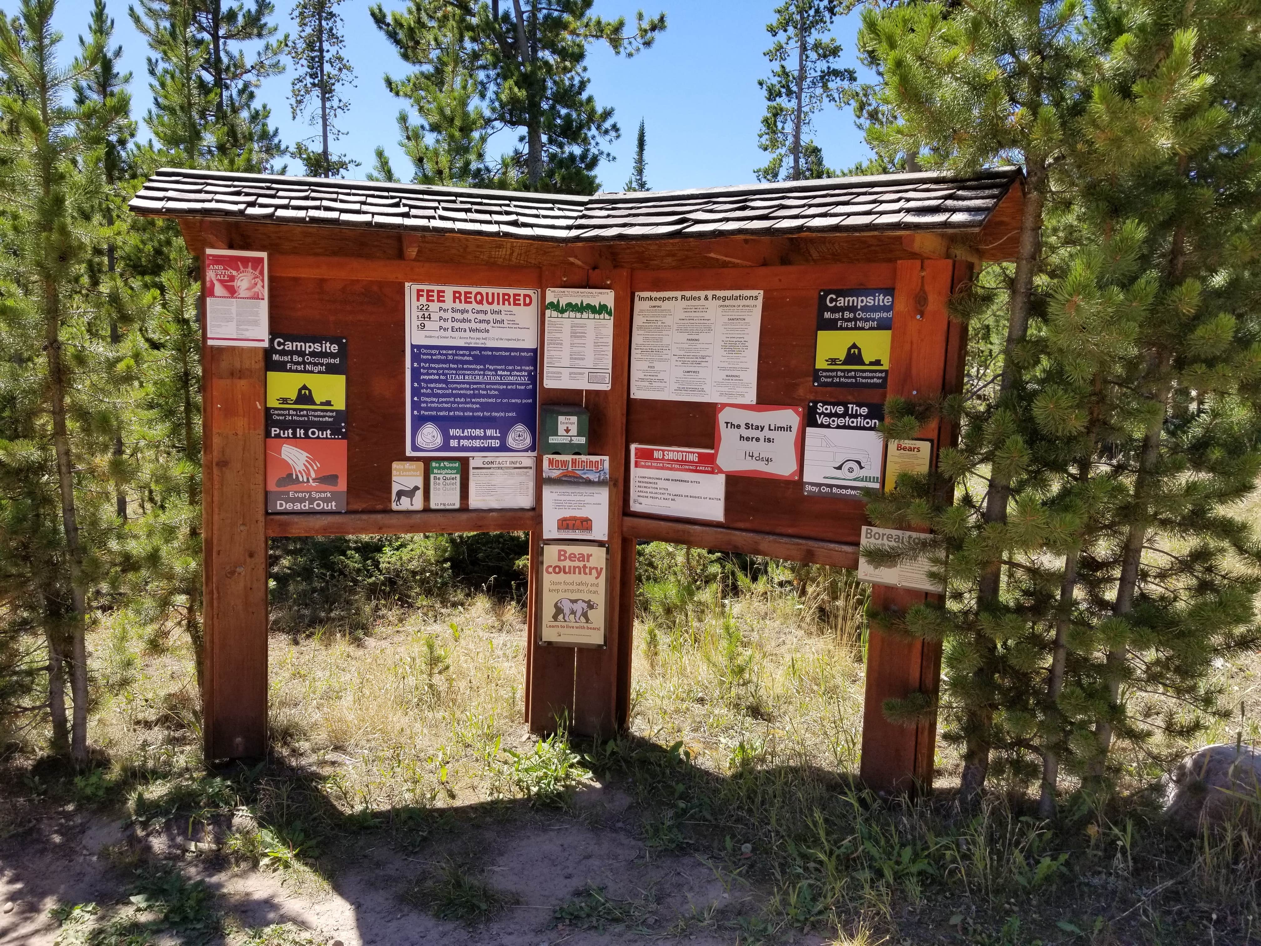 Camper-submitted photo at Bridger Lake Campground near Robertson, WY