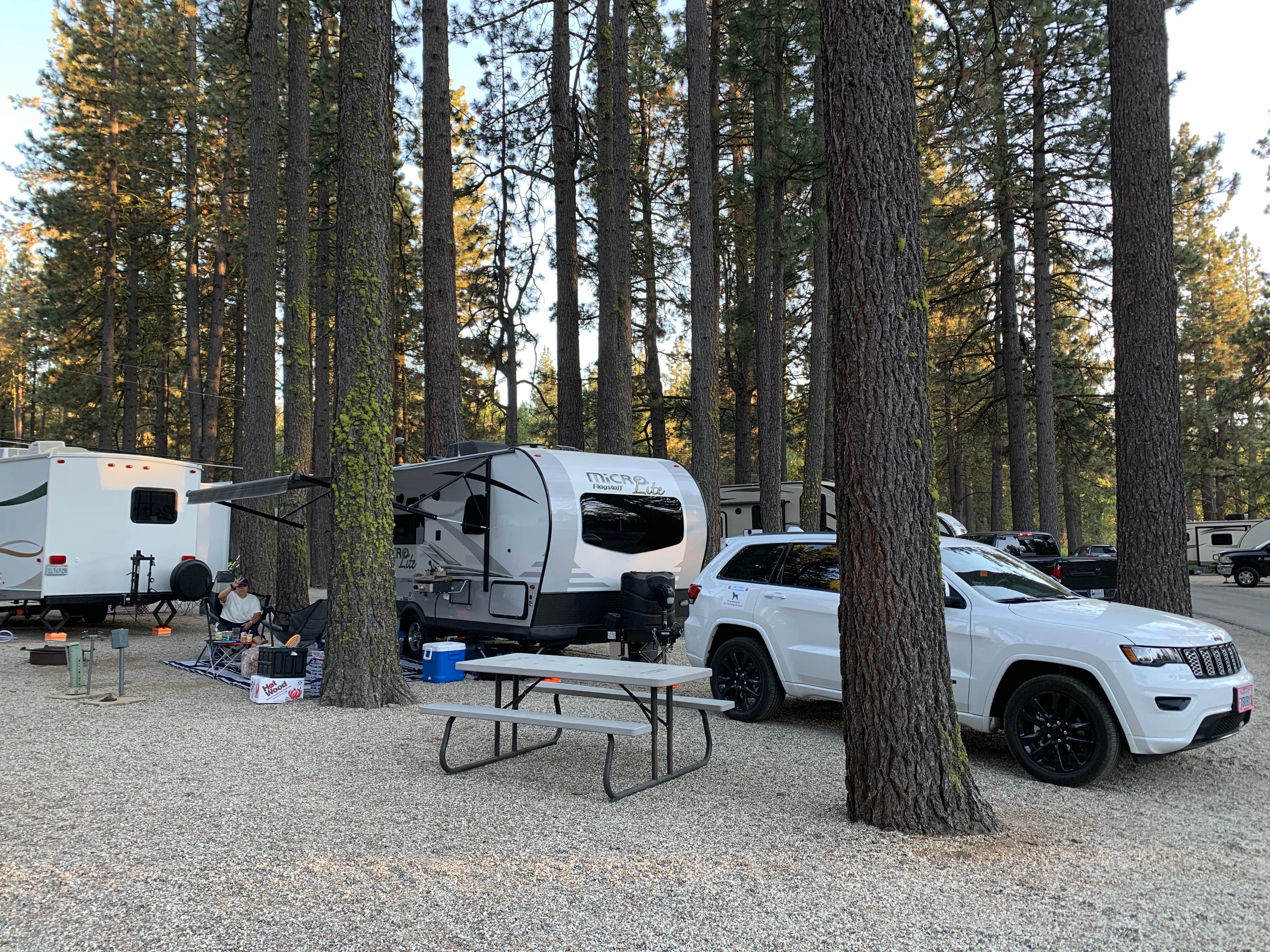 Daphne  R.'s photo at Clio's Rivers Edge RV Park near Graeagle, CA