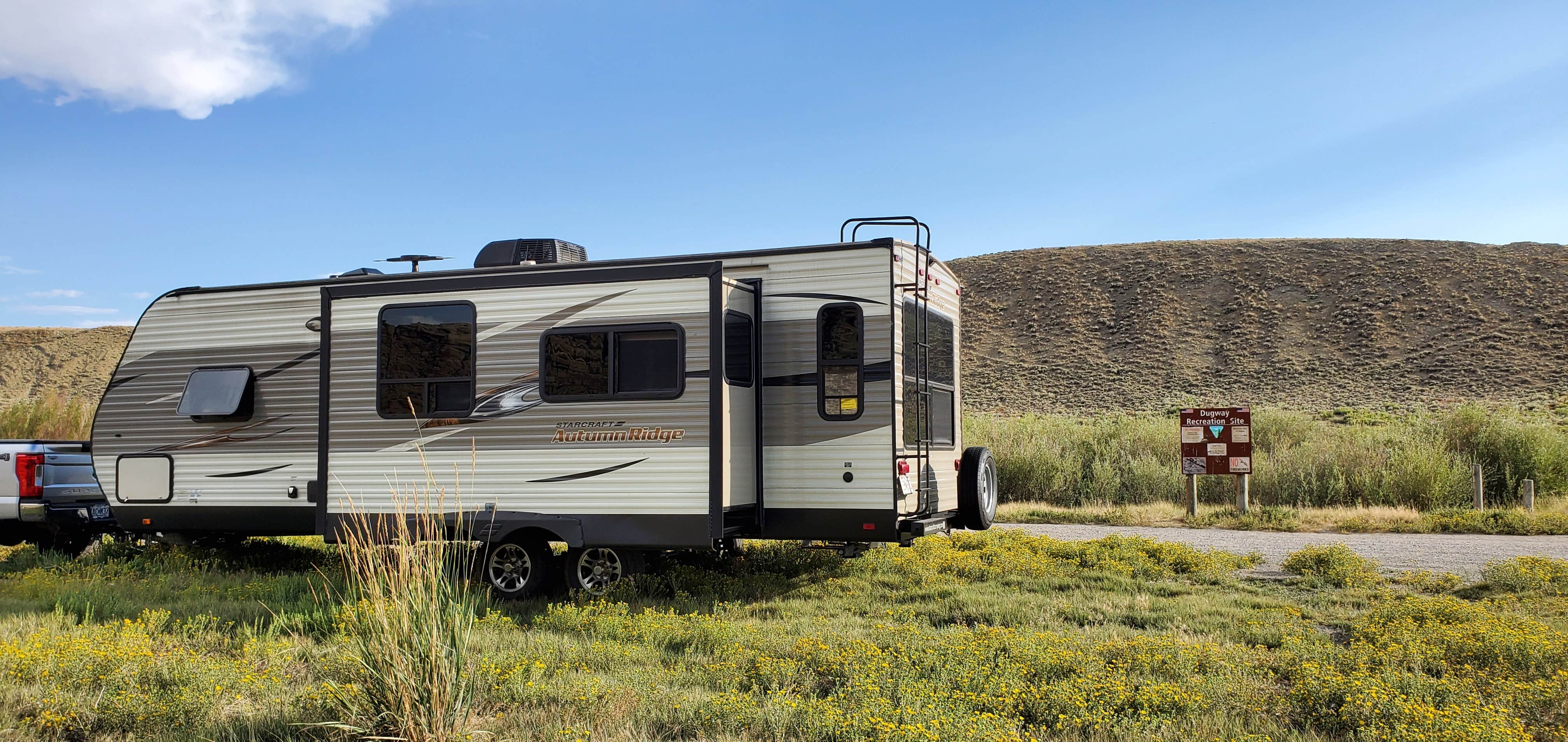 Tammy L.'s photo of rv camping at Dugway Recreation Site near Saratoga, WY