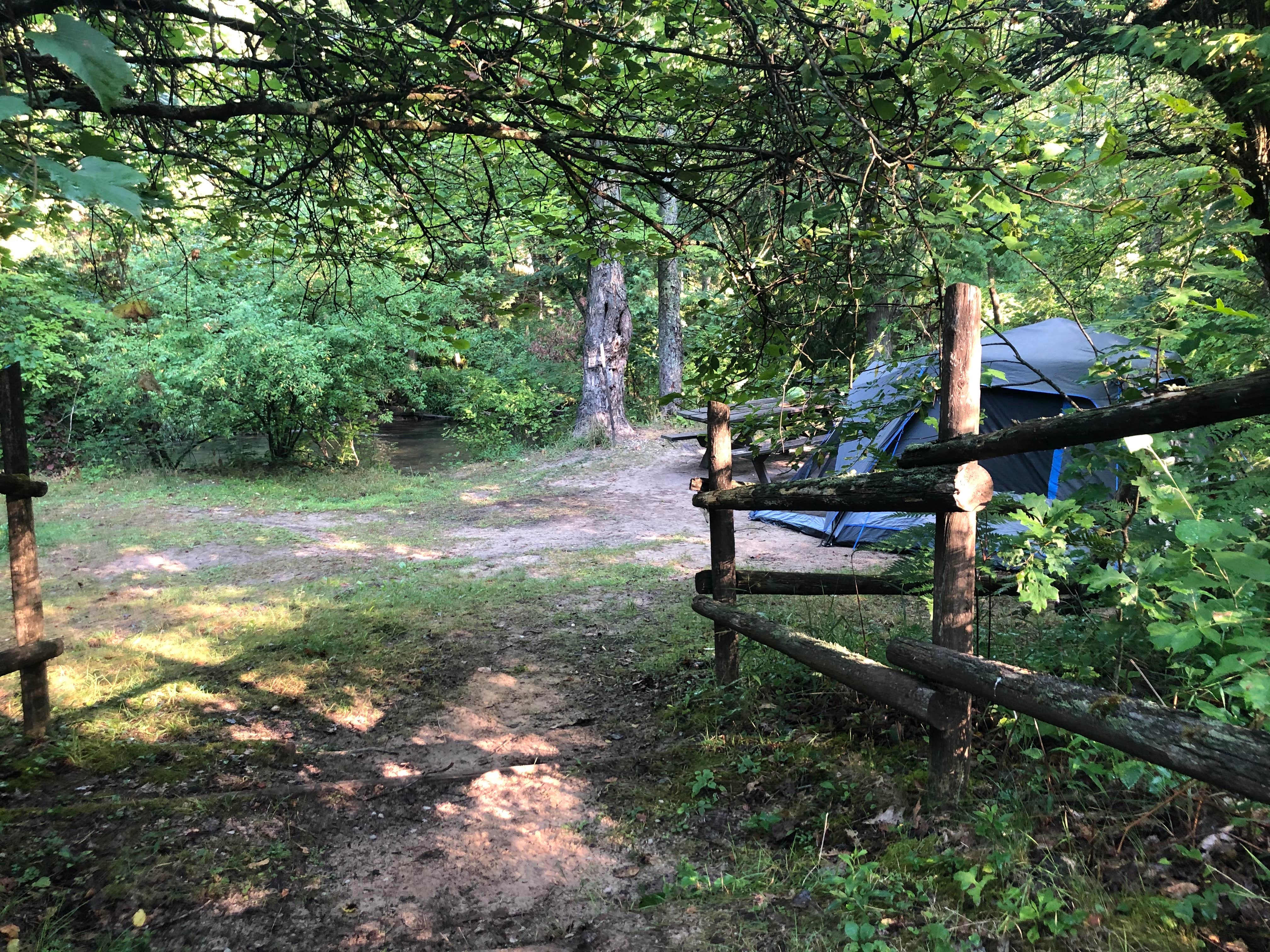 Camper-submitted photo at Silver Creek State Forest Campground near South Branch, MI