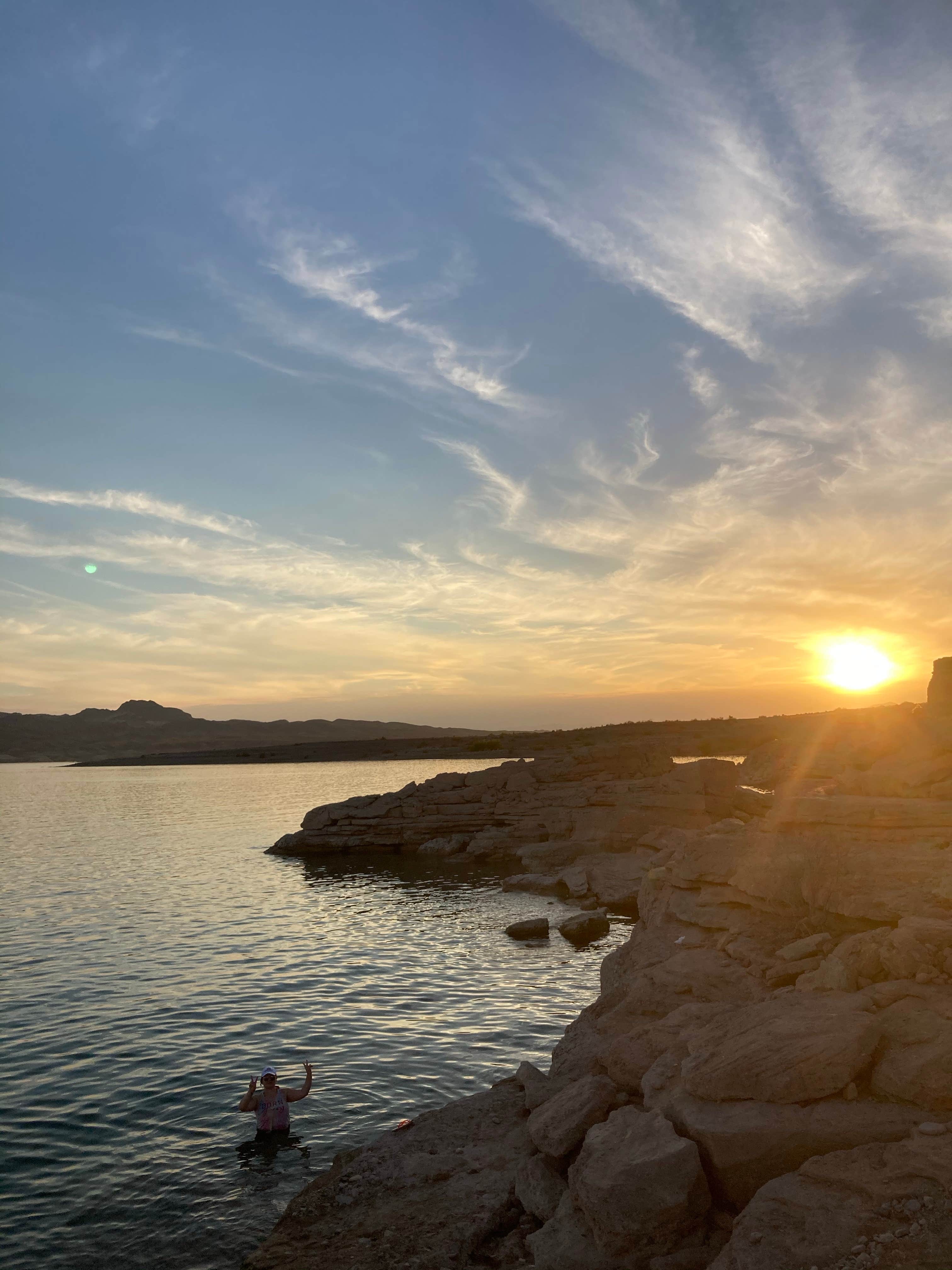 Overland Pioneer ⛺.'s photo of a dispersed camping area at Boxcar Cove Dispersed Camping — Lake Mead National Recreation Area near Temple Bar Marina, AZ