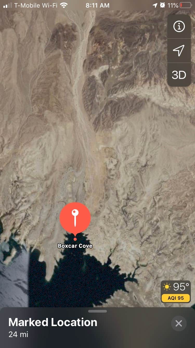 Camper submitted image from Boxcar Cove Dispersed Camping — Lake Mead National Recreation Area - 3