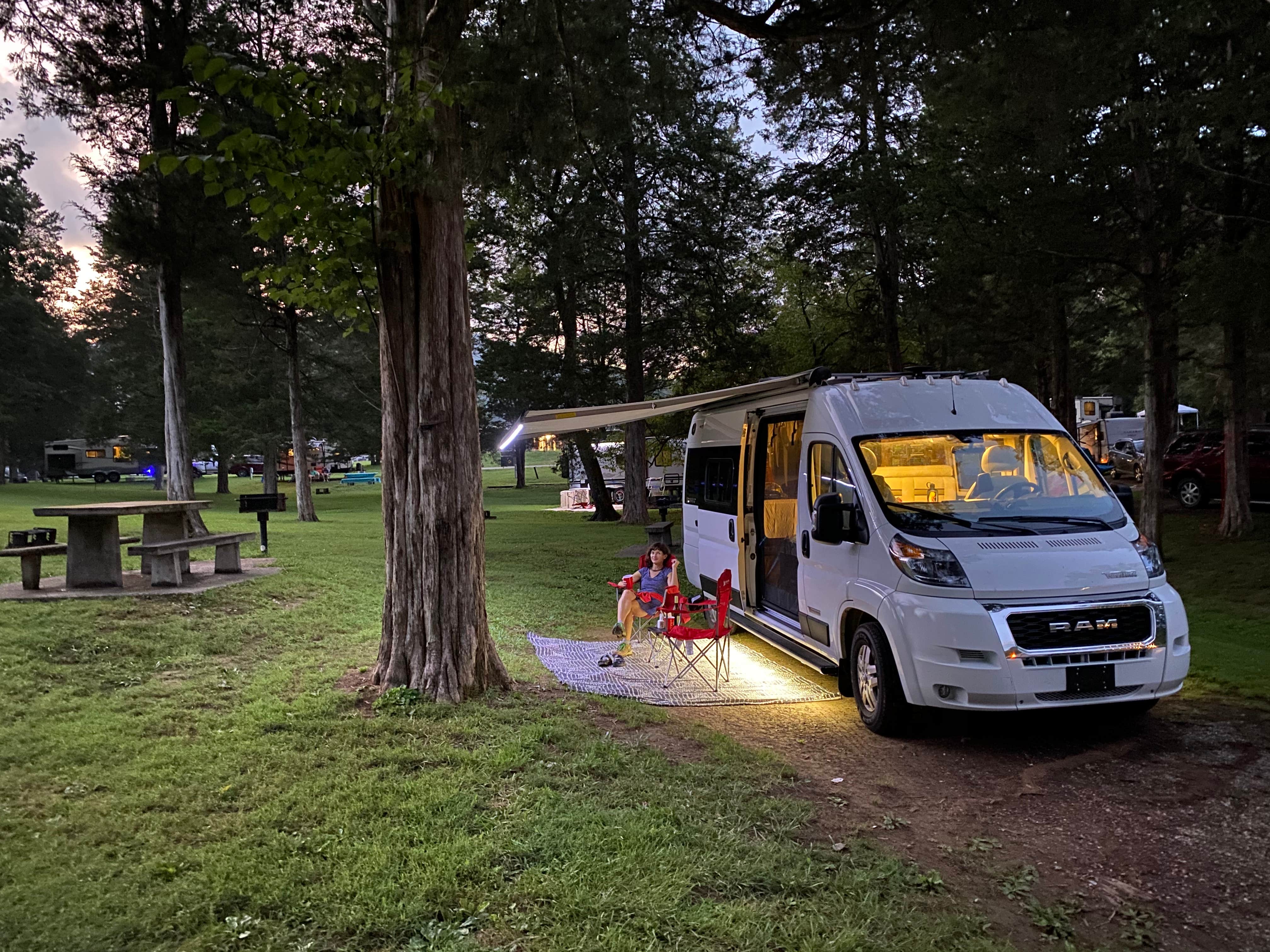 Camper-submitted photo at Cove Lake State Park Campground near Clinton, TN
