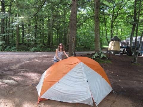 Simon M.'s photo at Rollins Pond Campground near Cranberry Lake, NY