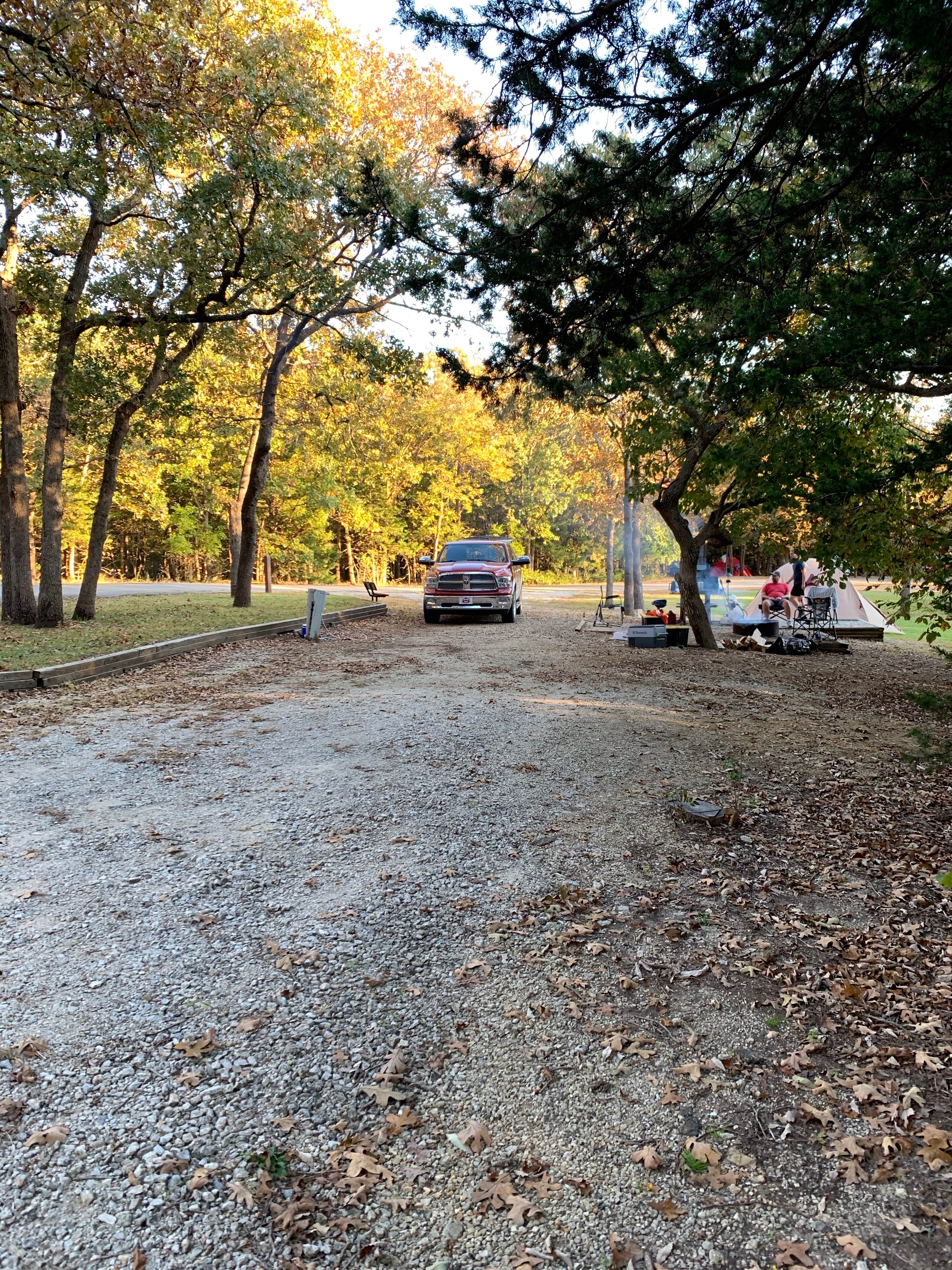 Camper-submitted photo at Timber Road Campground — Elk City State Park near Coffeyville, KS