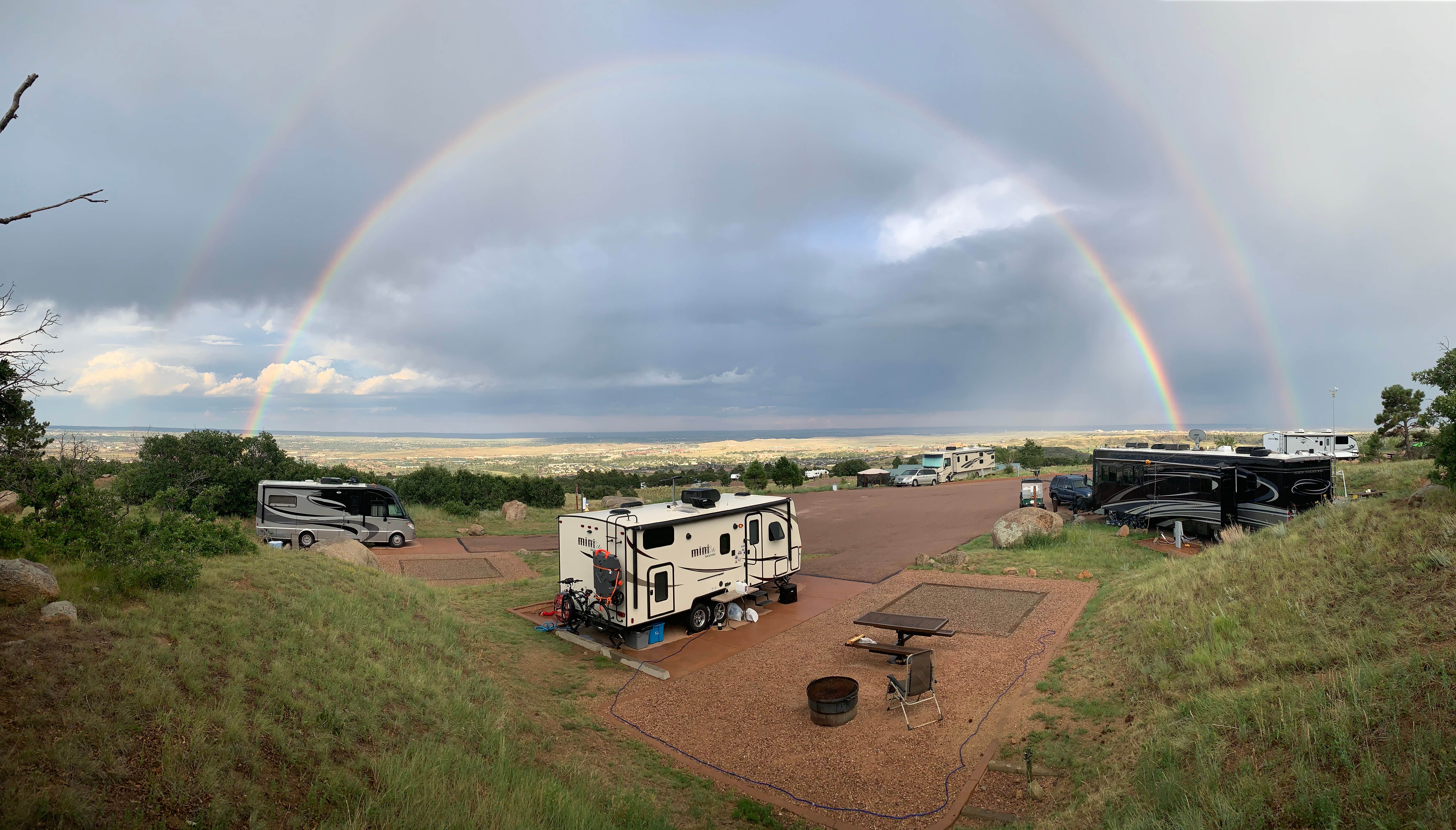 Camper submitted image from Raptor Glenn Campground — Cheyenne Mountain State Park - 4
