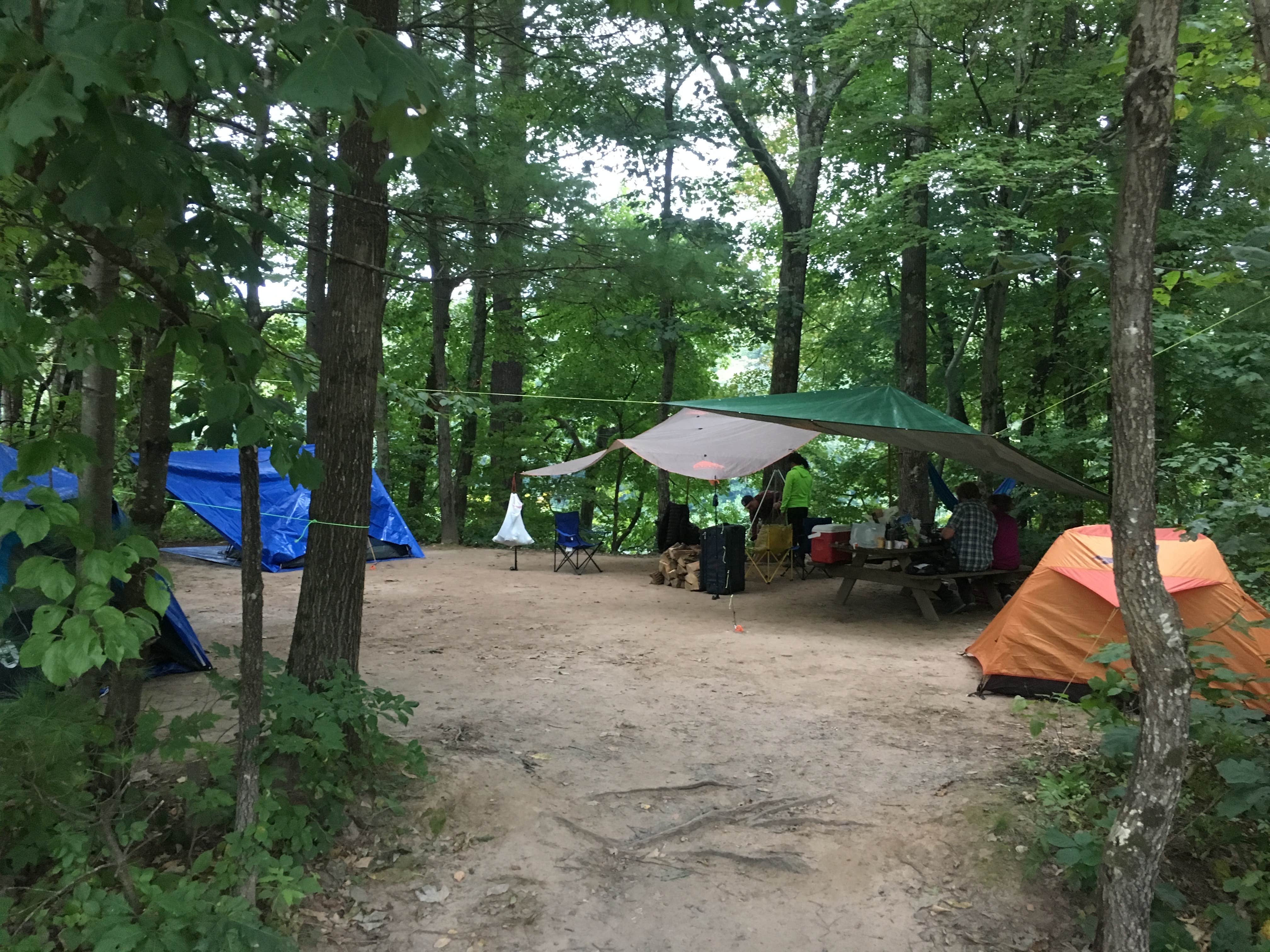 Stephanie S.'s photo at Dingmans Campground — Delaware Water Gap National Recreation Area near Walpack, NJ