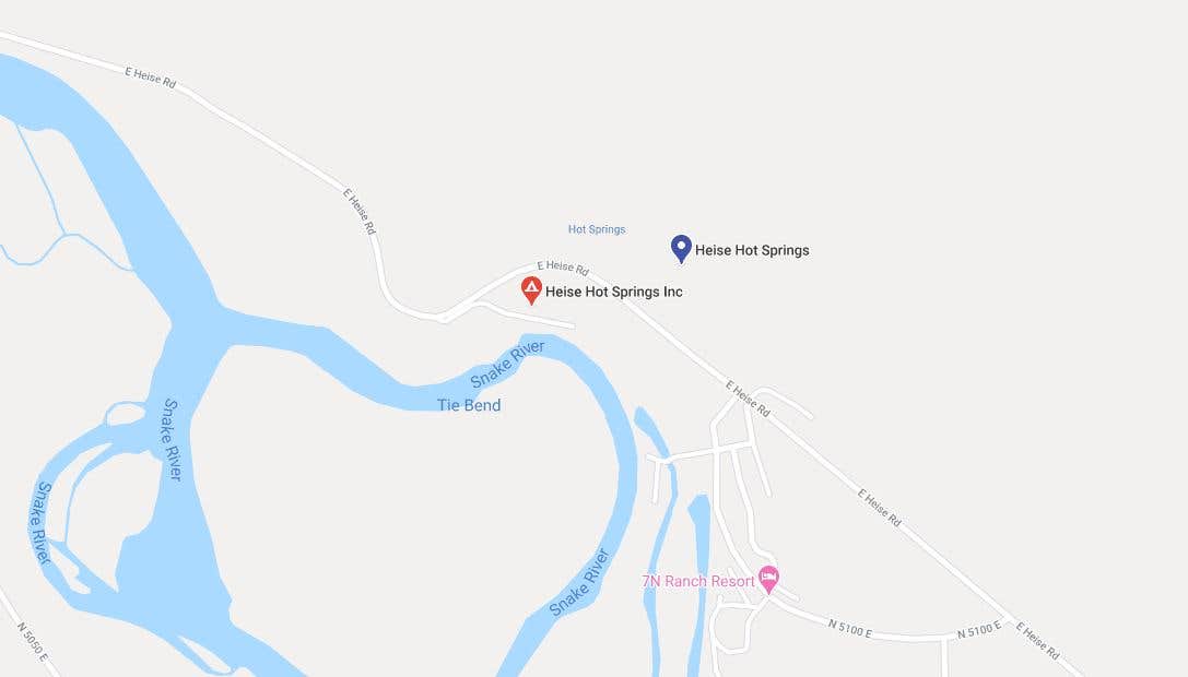 Camper-submitted photo at Heise Hot Springs near Rexburg, ID