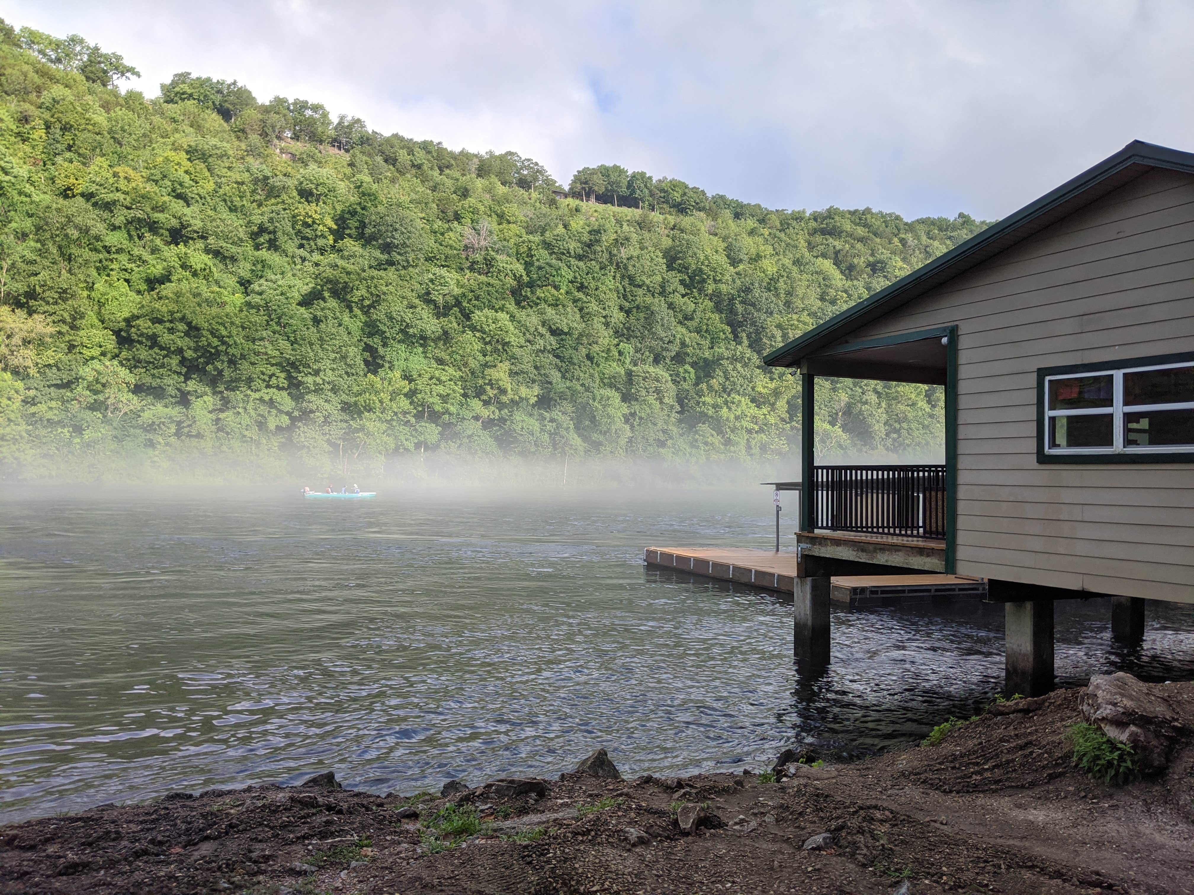 Mike G.'s photo of a cabin at Bull Shoals-White River State Park near Norfork, AR
