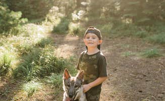 Tommy C.'s photo of camping with pets at Cabin City Campground (Mt) — Lolo National Forest near Paradise, MT