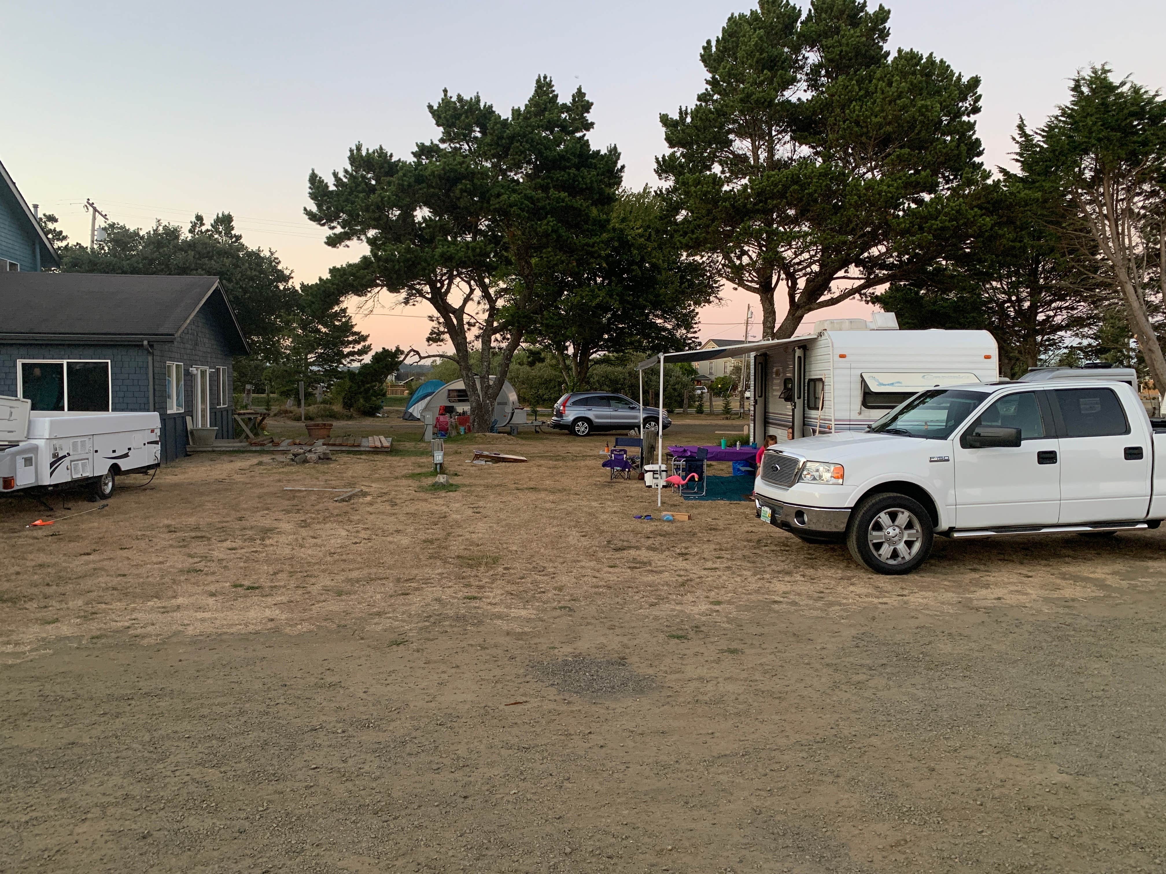 Adam W.'s photo of rv camping at Bayshore RV Park & Guest Suites near Ocean Shores, WA