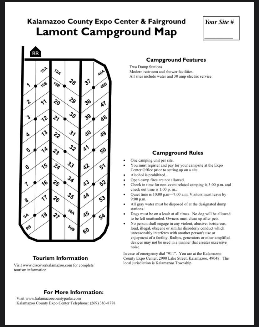 Camper-submitted photo at Kalamazoo County Expo Center near Mattawan, MI