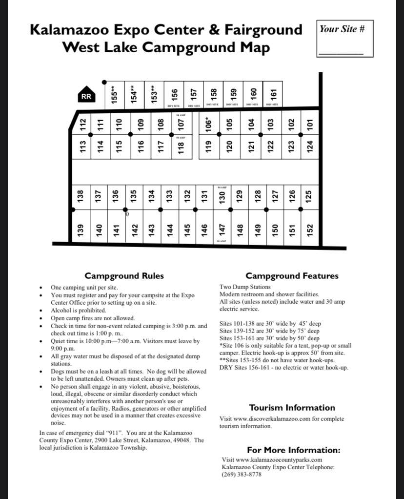 Camper-submitted photo at Kalamazoo County Expo Center near Mattawan, MI