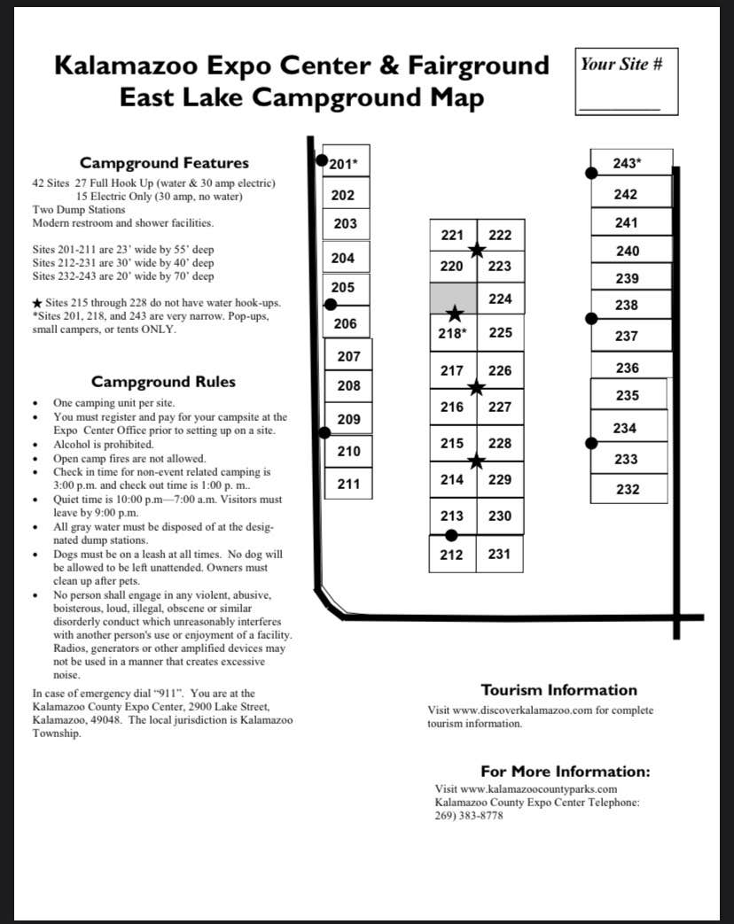 Camper-submitted photo at Kalamazoo County Expo Center near Mattawan, MI