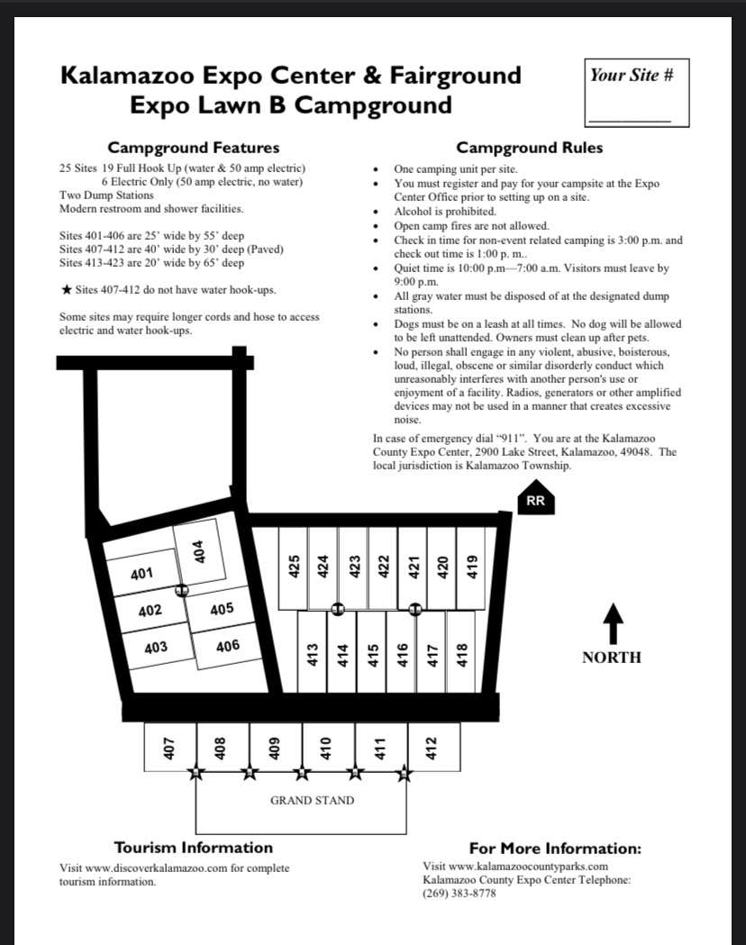 Camper-submitted photo at Kalamazoo County Expo Center near Mattawan, MI