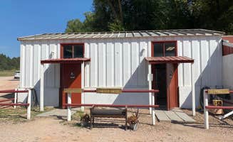 Michelle C.'s photo of a cabin at Wolf Camp Campground - PERMANENTLY CLOSED near Fairburn, SD
