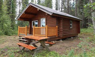 Camping near Johnson Lake State Recreation Area: Kenai National Wildlife Refuge Cabins, Soldotna, Alaska