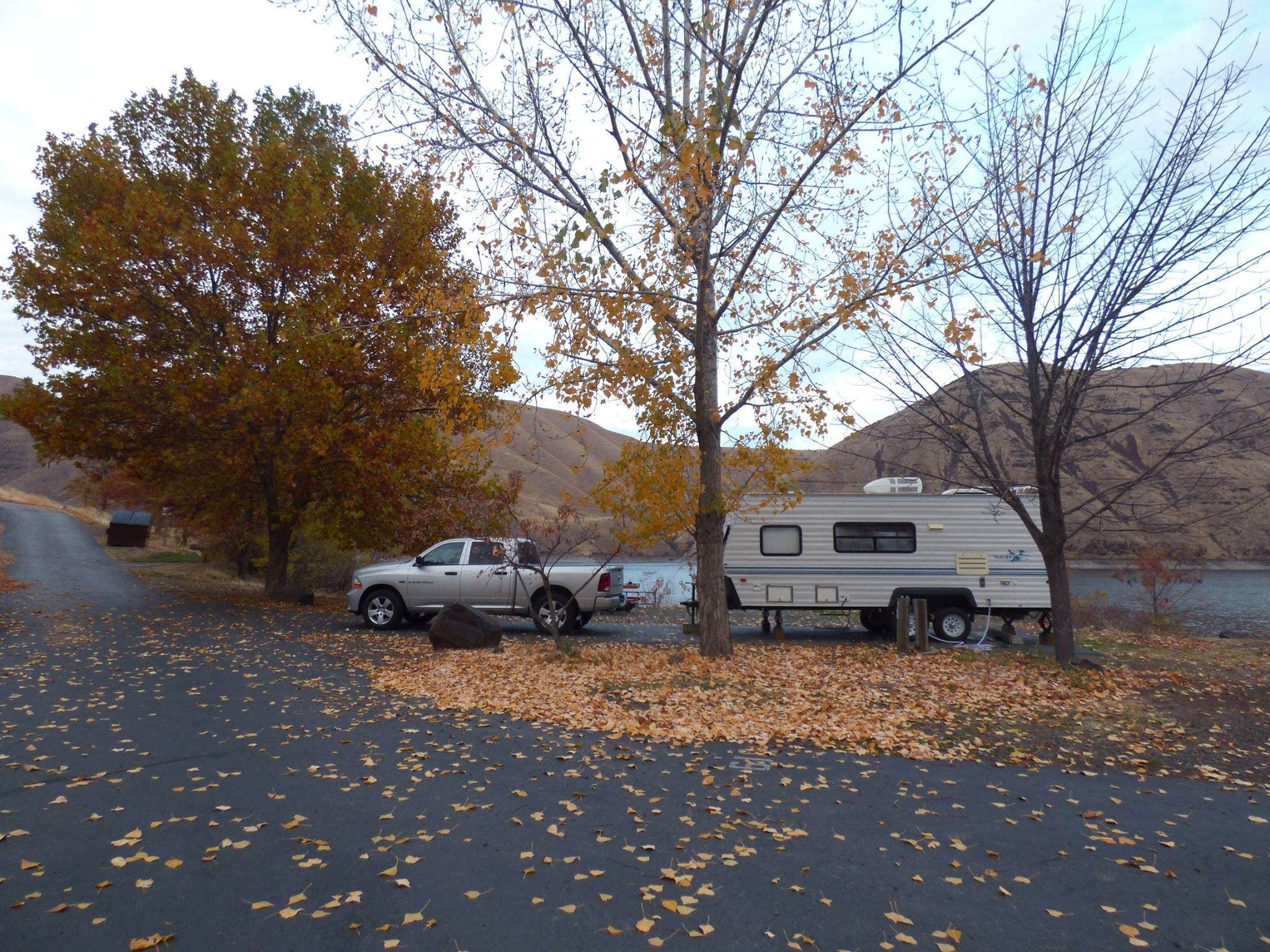 Lisa W.'s photo of rv camping at Hells Canyon Recreation Area - Woodhead Campground near Council, ID