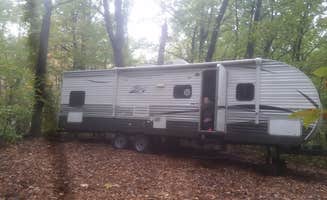 Kelli D.'s photo of rv camping at Camp Creek Campground near Yellow Pine, ID