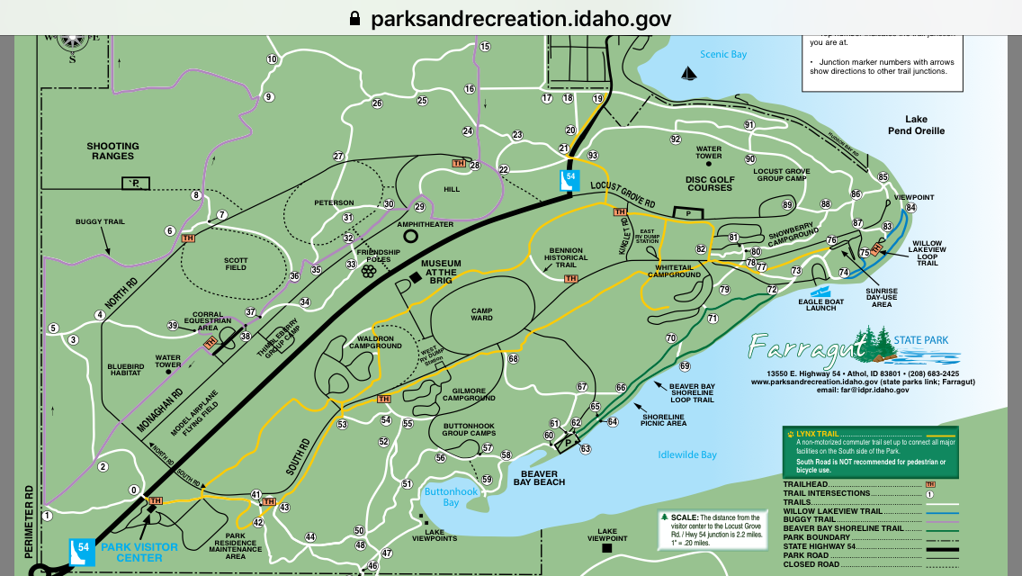 Camper-submitted photo at Thimbleberry Group Camp — Farragut State Park near Cocolalla, ID