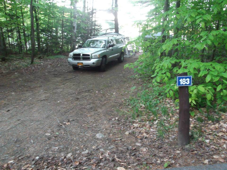 Scott B.'s photo of rv camping at Rollins Pond Campground near Tupper Lake, NY