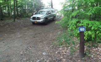 Scott B.'s photo of rv camping at Rollins Pond Campground near Lake Clear, NY